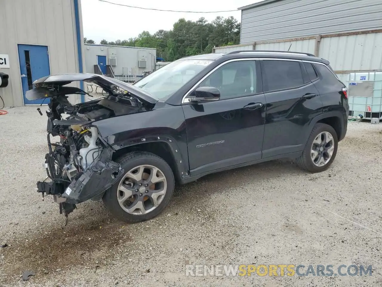 1 Фотография поврежденного автомобиля 3C4NJDCB4MT584290 JEEP COMPASS 2021
