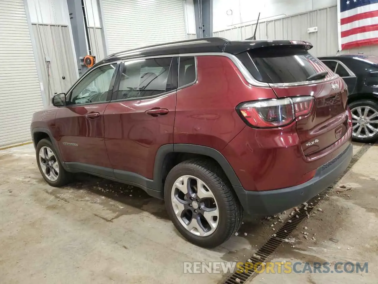 2 Photograph of a damaged car 3C4NJDCB4MT603422 JEEP COMPASS 2021