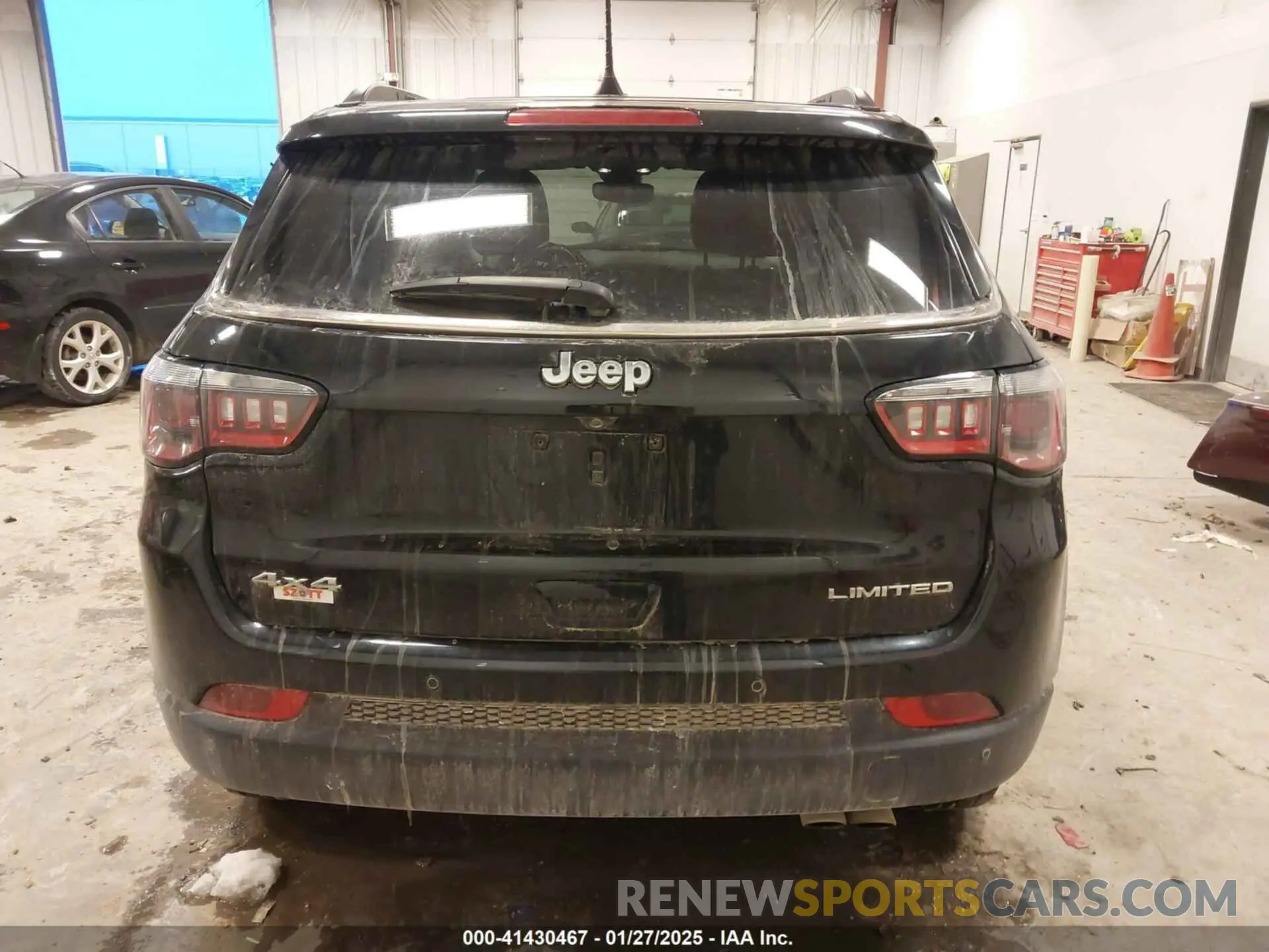 16 Photograph of a damaged car 3C4NJDCB5MT503698 JEEP COMPASS 2021