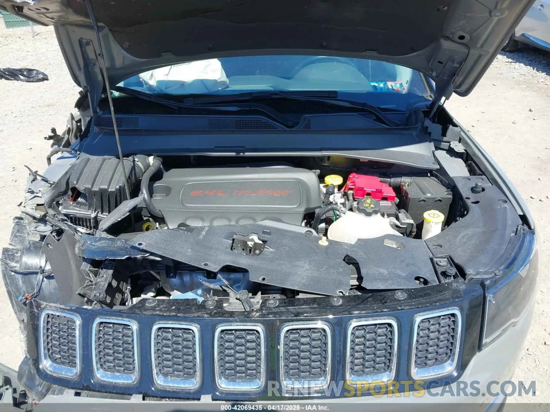 10 Фотография поврежденного автомобиля 3C4NJDCB5MT522249 JEEP COMPASS 2021