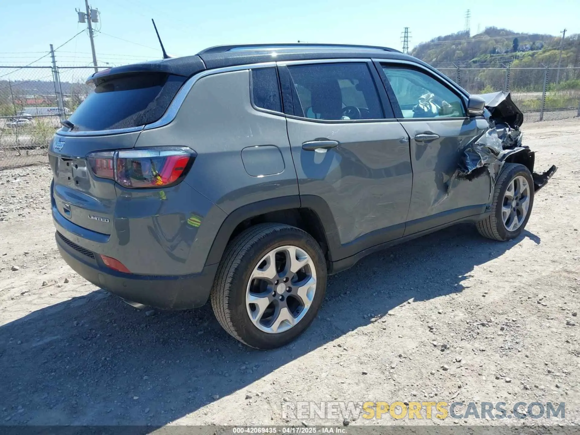 4 Фотография поврежденного автомобиля 3C4NJDCB5MT522249 JEEP COMPASS 2021