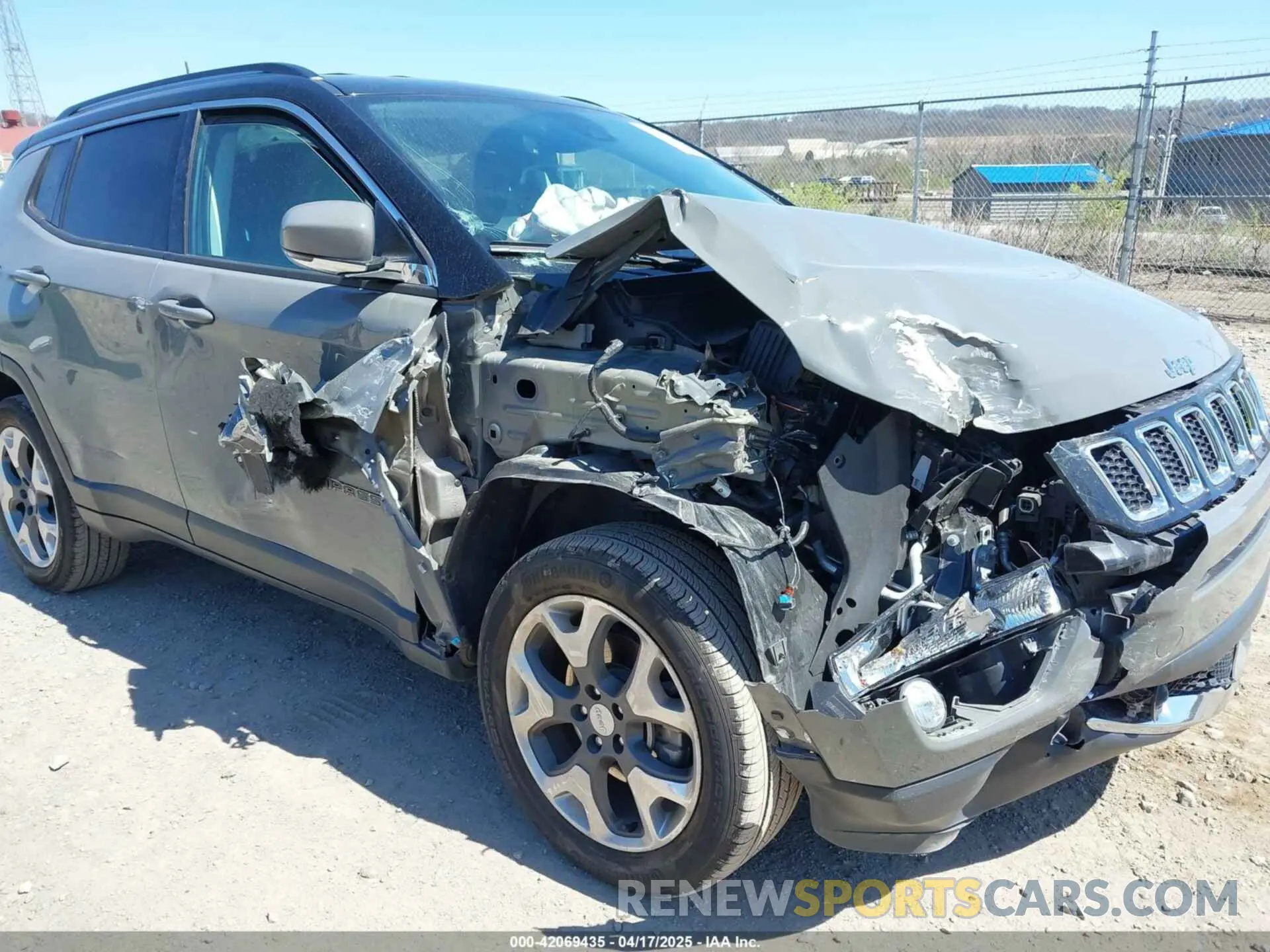 6 Фотография поврежденного автомобиля 3C4NJDCB5MT522249 JEEP COMPASS 2021