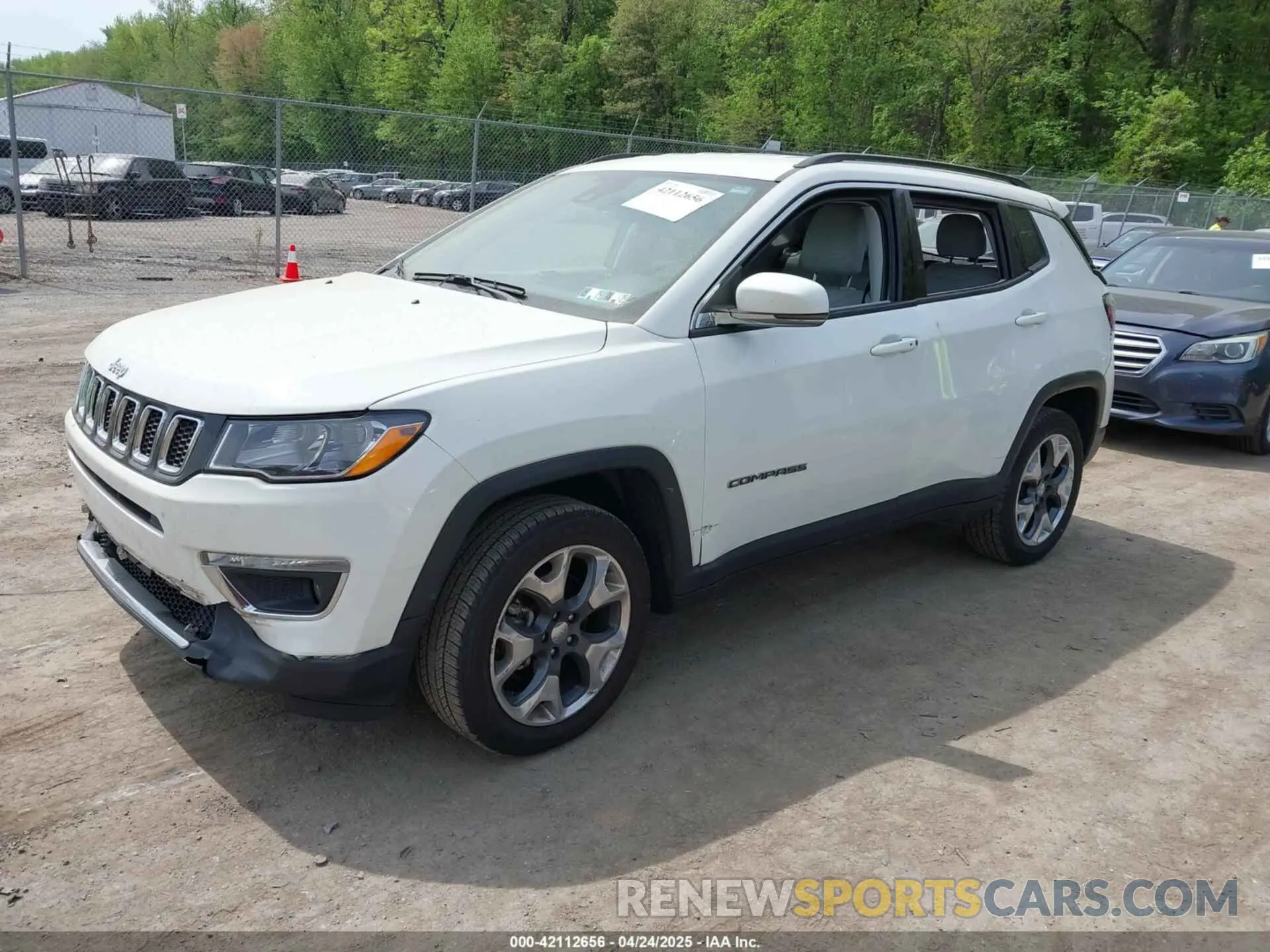2 Фотография поврежденного автомобиля 3C4NJDCB5MT588915 JEEP COMPASS 2021