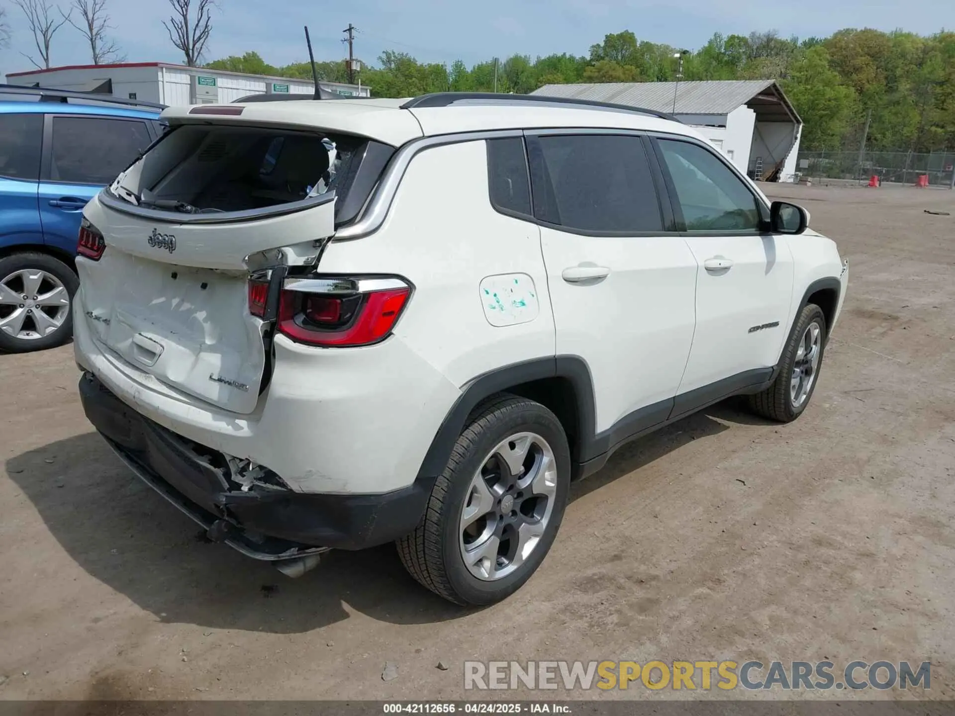 4 Фотография поврежденного автомобиля 3C4NJDCB5MT588915 JEEP COMPASS 2021