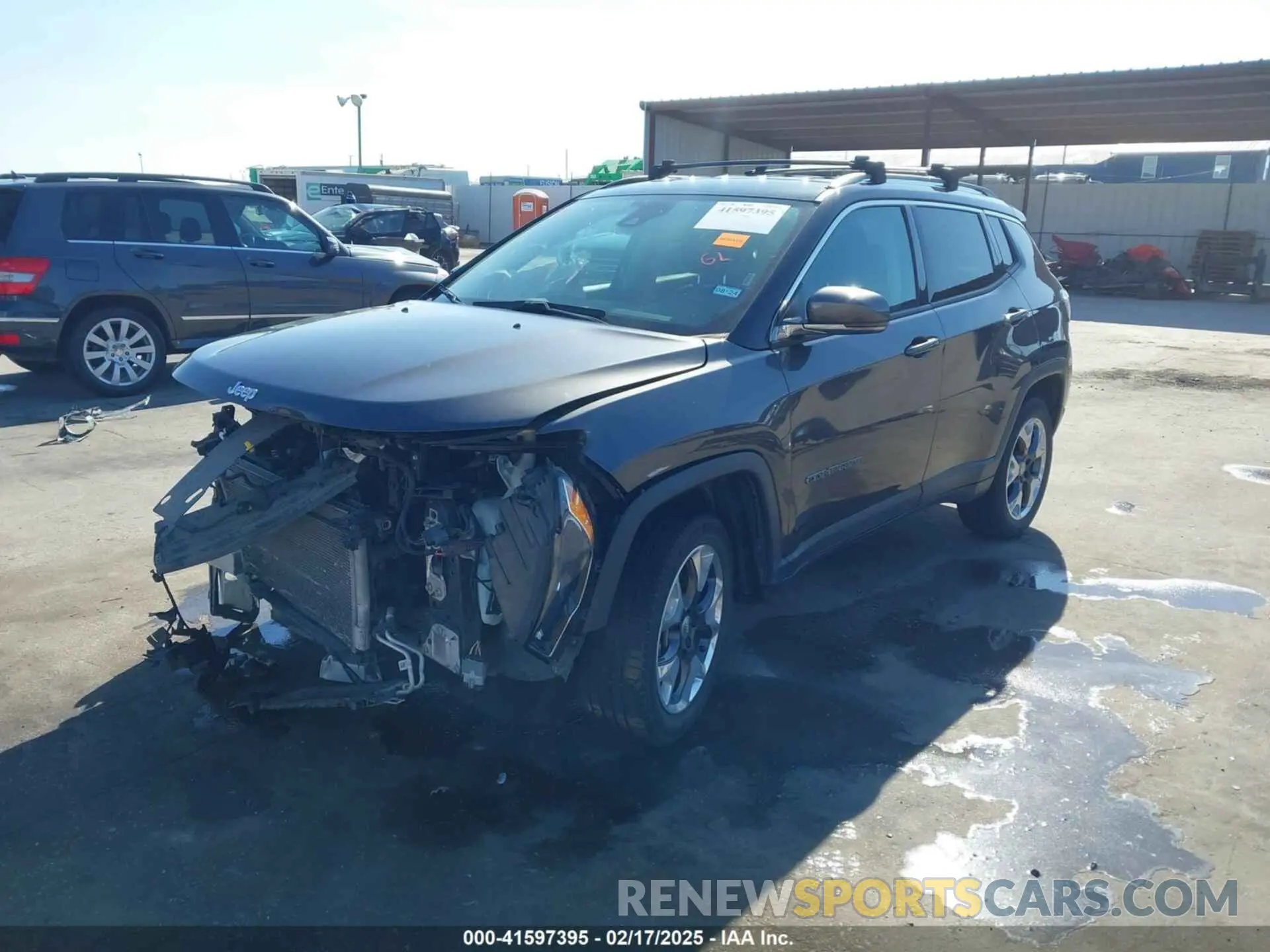 2 Фотография поврежденного автомобиля 3C4NJDCB5MT596447 JEEP COMPASS 2021