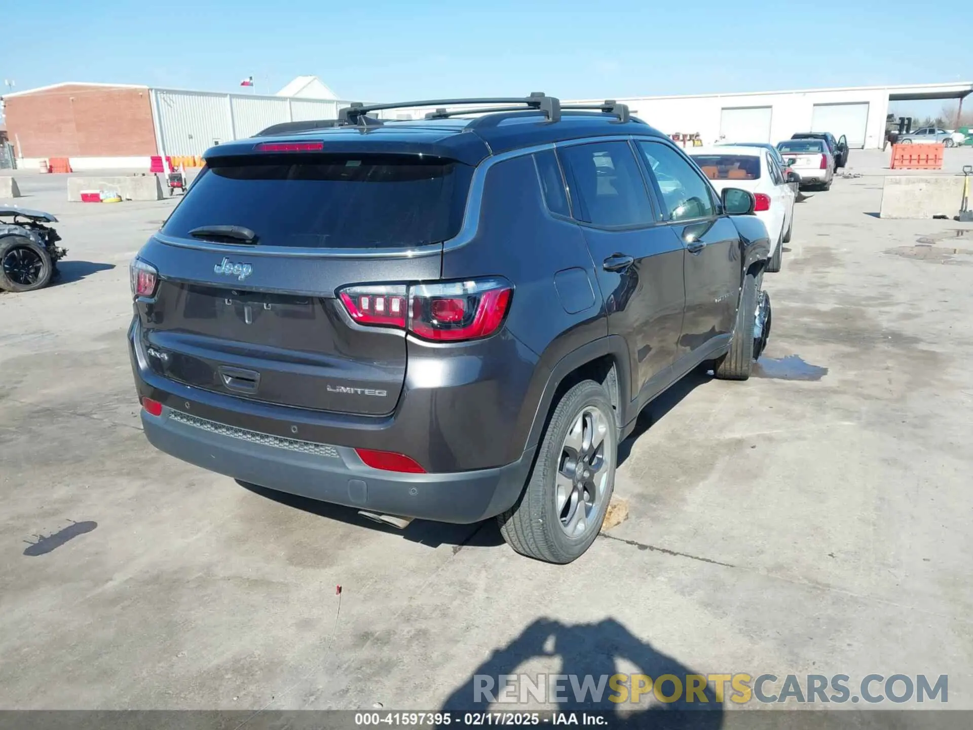 4 Фотография поврежденного автомобиля 3C4NJDCB5MT596447 JEEP COMPASS 2021