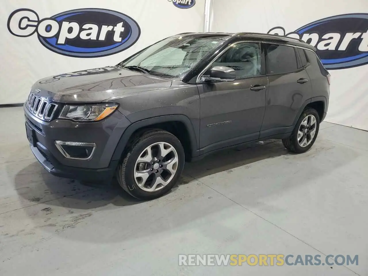 1 Фотография поврежденного автомобиля 3C4NJDCB5MT599655 JEEP COMPASS 2021