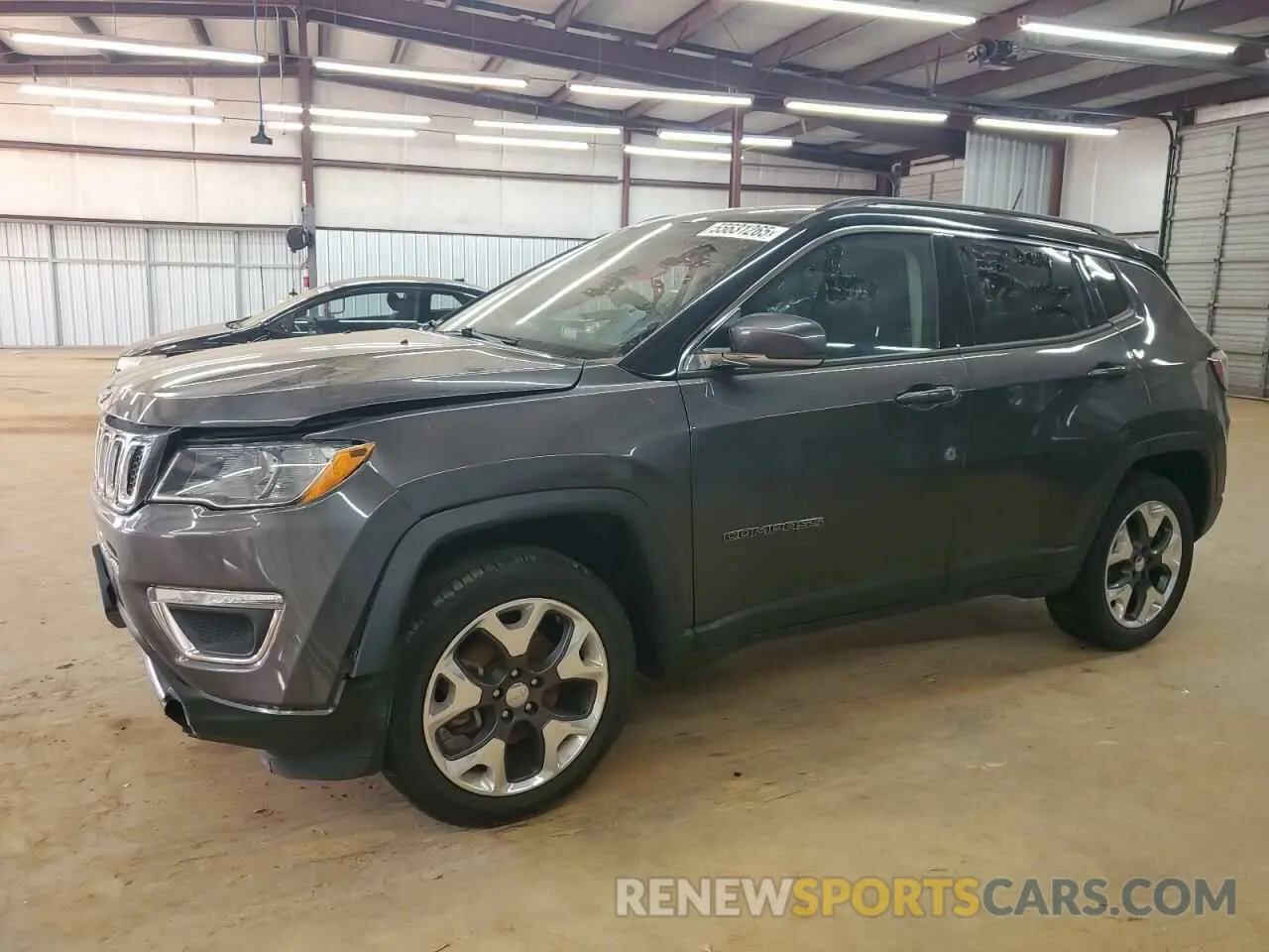 1 Photograph of a damaged car 3C4NJDCB5MT603624 JEEP COMPASS 2021