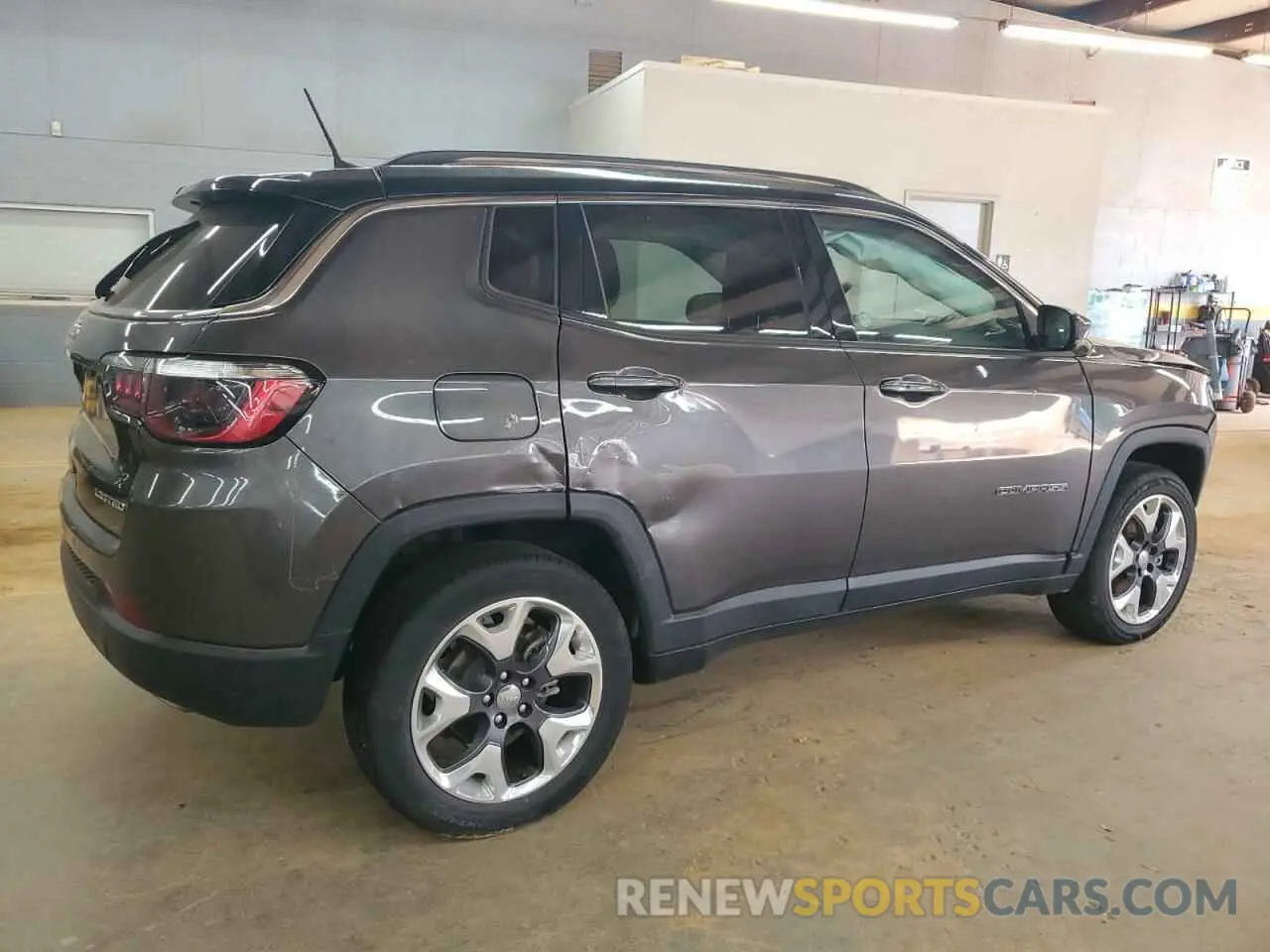 3 Photograph of a damaged car 3C4NJDCB5MT603624 JEEP COMPASS 2021