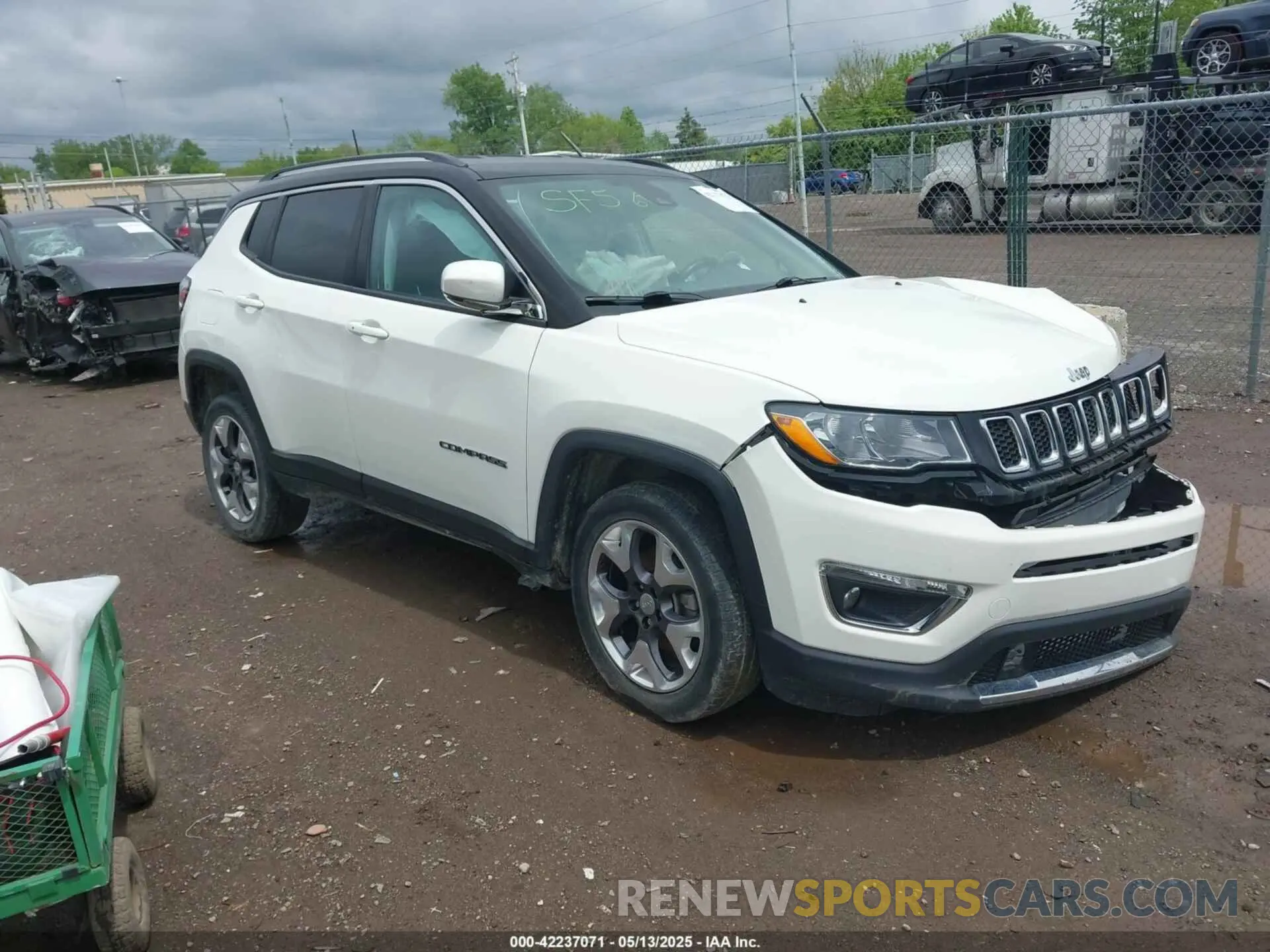 1 Фотография поврежденного автомобиля 3C4NJDCB6MT503676 JEEP COMPASS 2021
