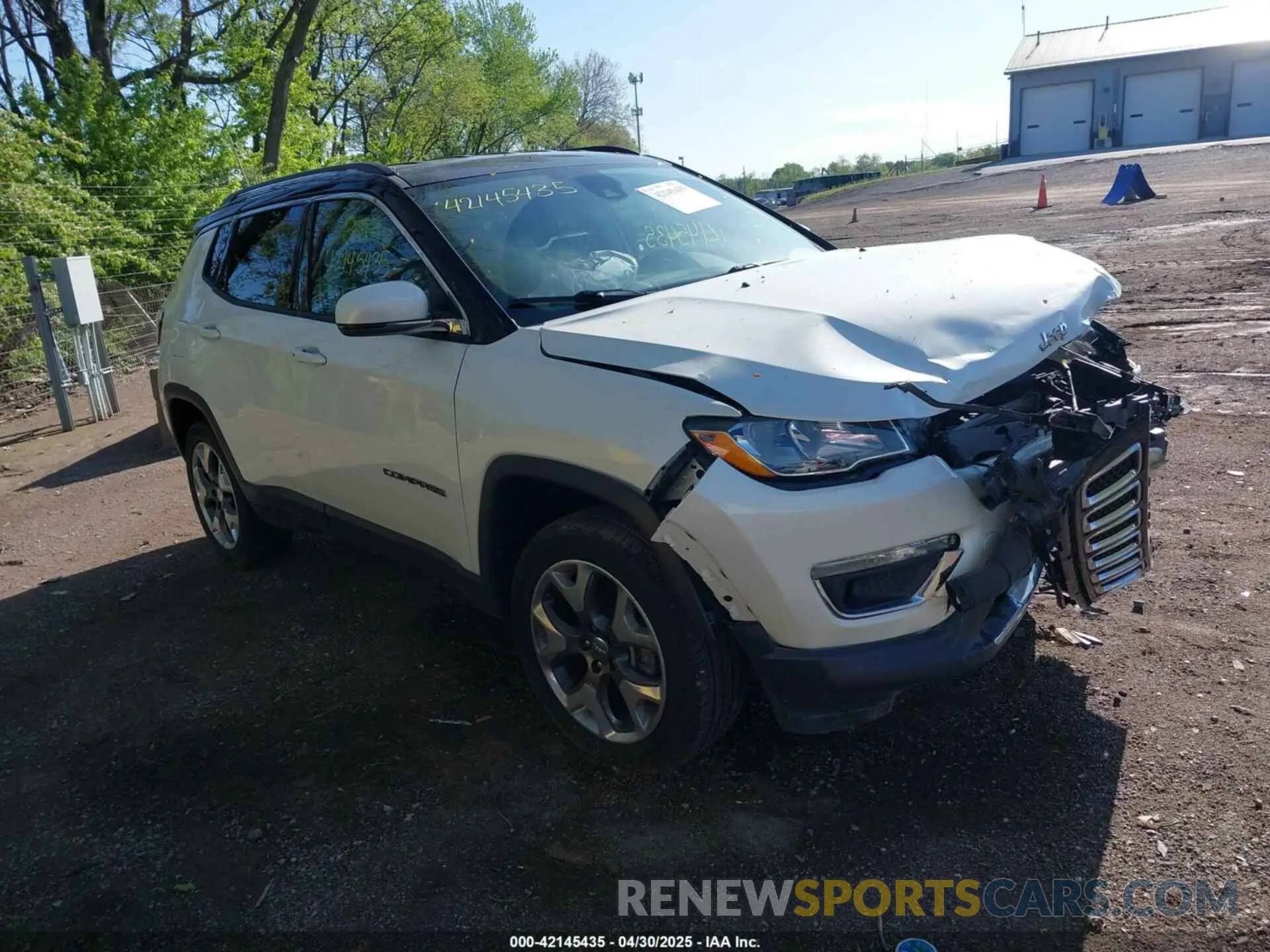 1 Фотография поврежденного автомобиля 3C4NJDCB6MT536712 JEEP COMPASS 2021