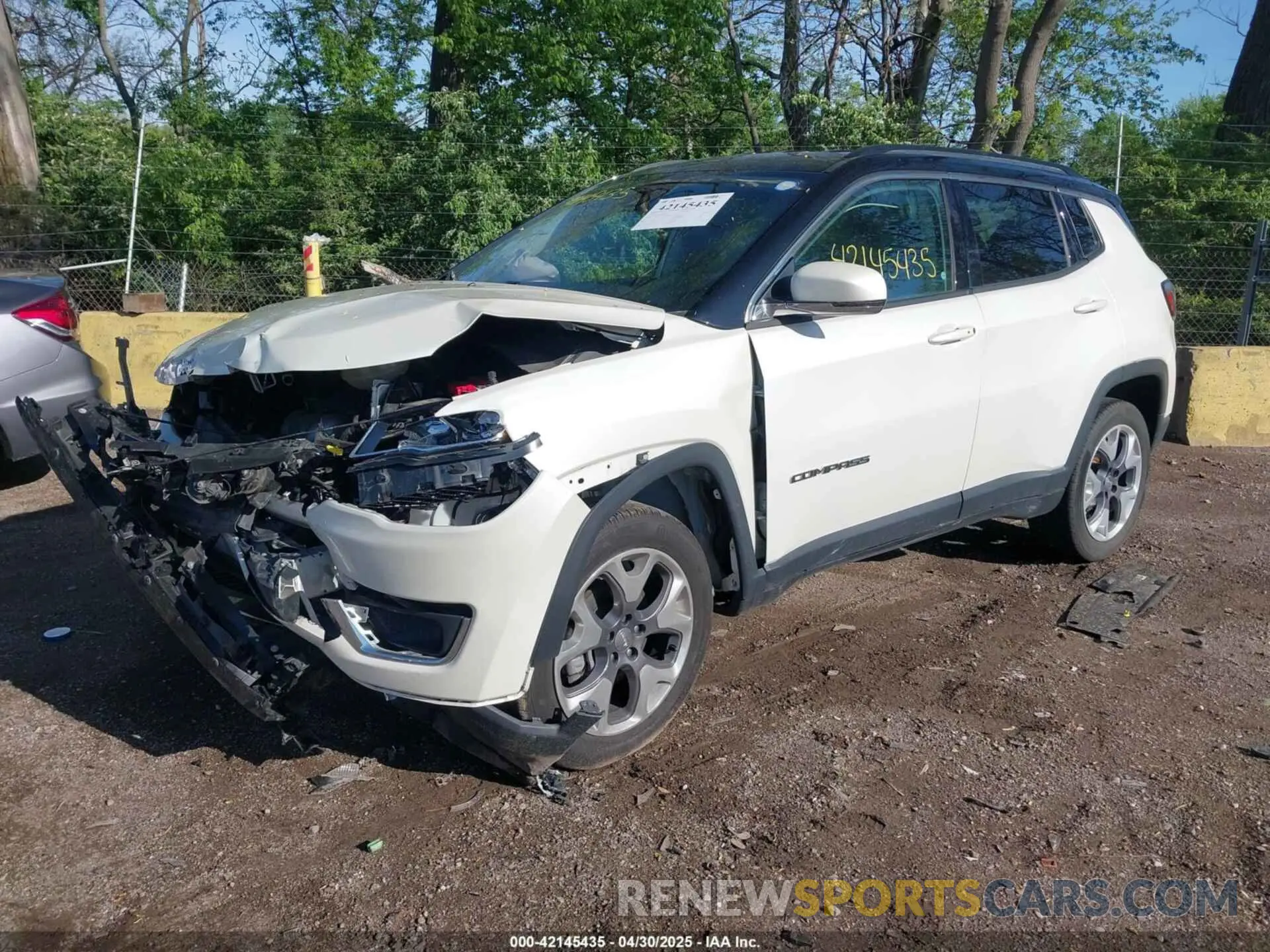 2 Фотография поврежденного автомобиля 3C4NJDCB6MT536712 JEEP COMPASS 2021