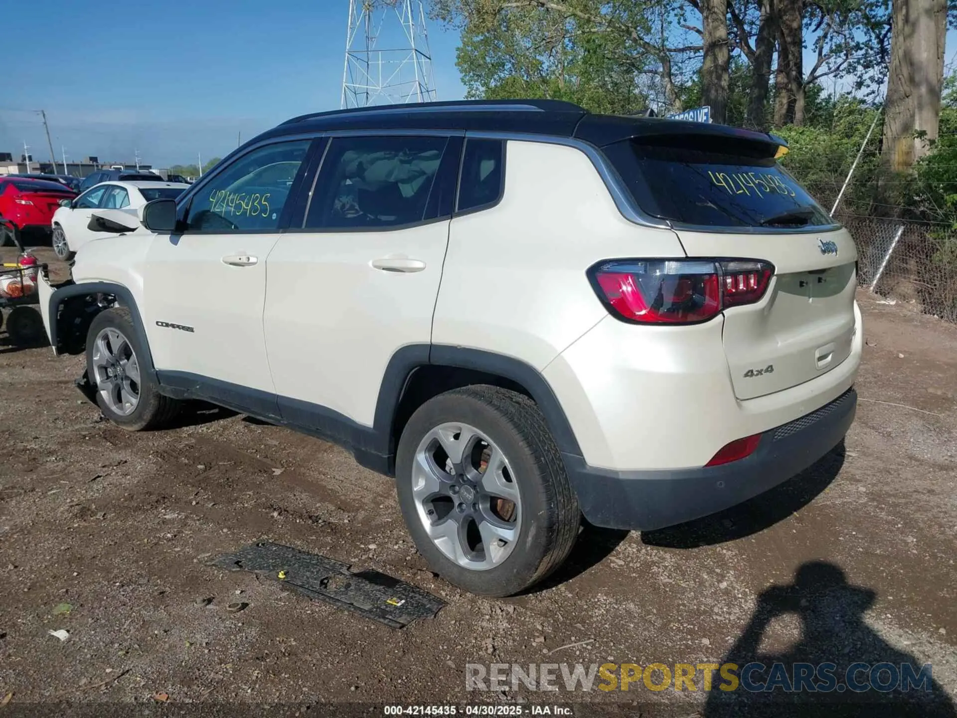 3 Фотография поврежденного автомобиля 3C4NJDCB6MT536712 JEEP COMPASS 2021