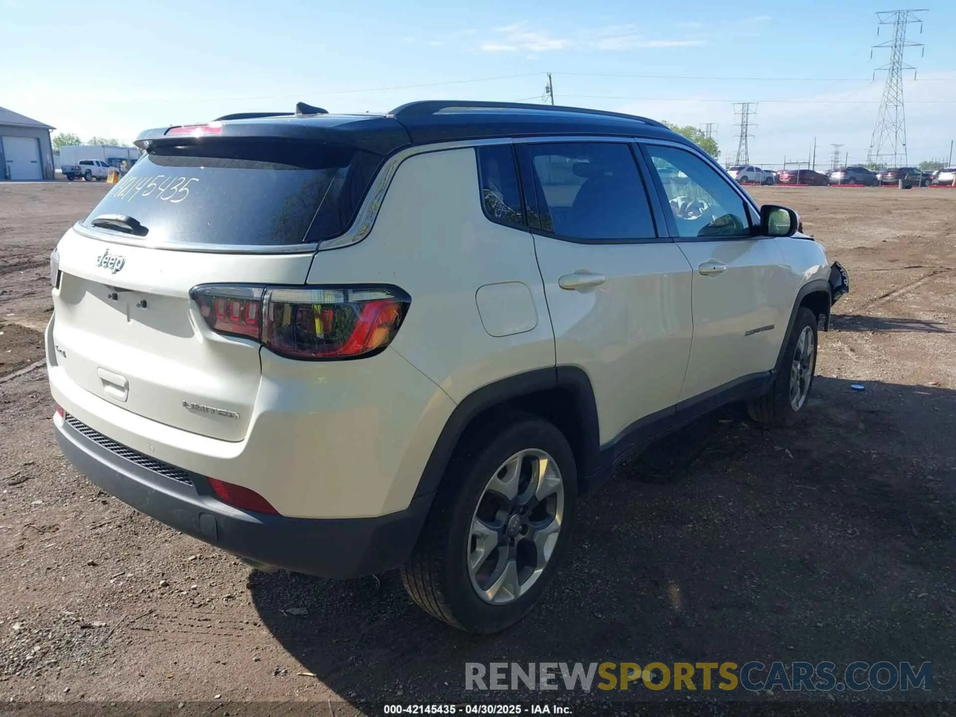 4 Фотография поврежденного автомобиля 3C4NJDCB6MT536712 JEEP COMPASS 2021