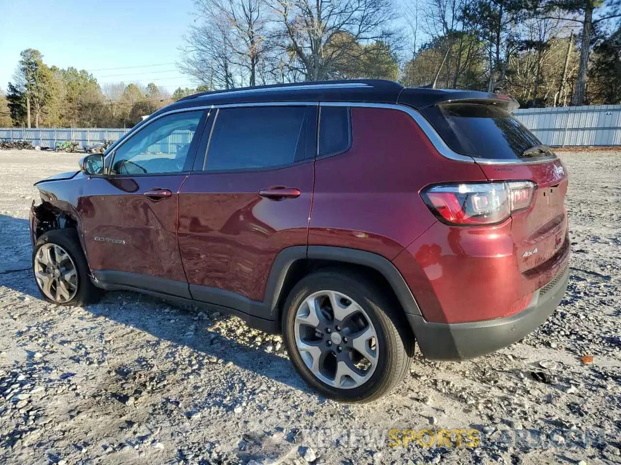 2 Фотография поврежденного автомобиля 3C4NJDCB6MT599227 JEEP COMPASS 2021