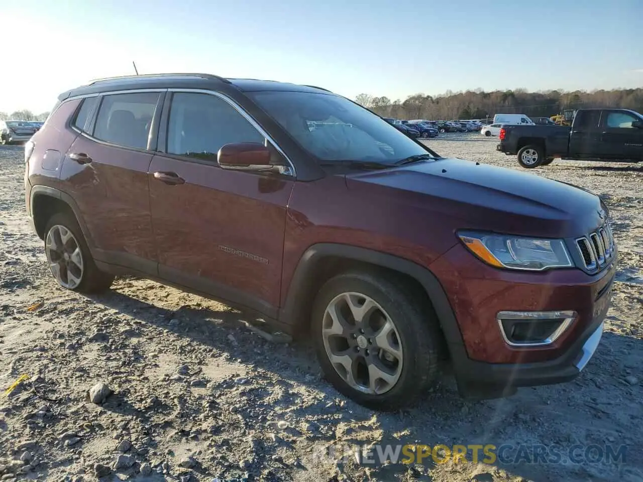 4 Фотография поврежденного автомобиля 3C4NJDCB6MT599227 JEEP COMPASS 2021