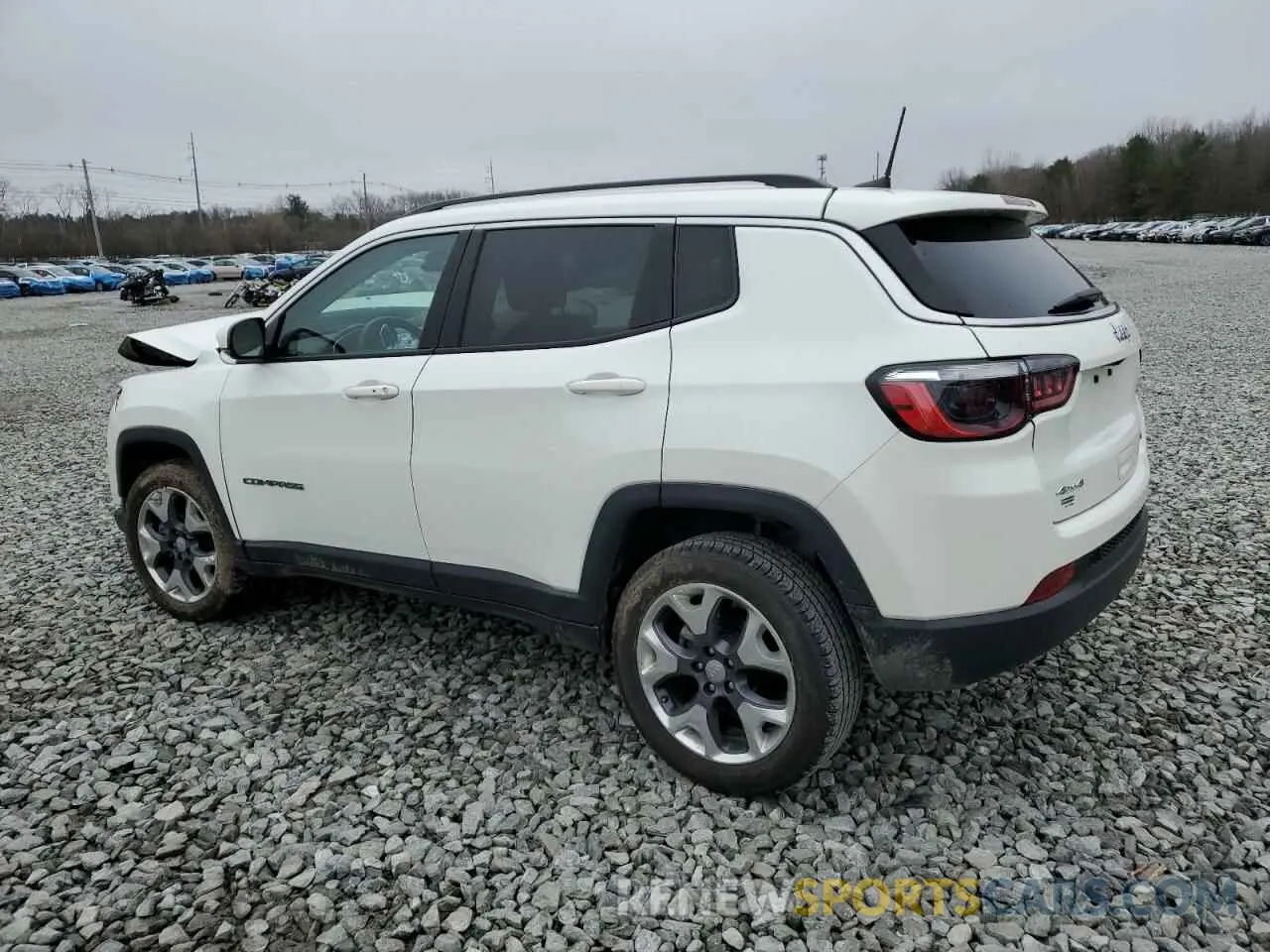 2 Photograph of a damaged car 3C4NJDCB6MT602952 JEEP COMPASS 2021