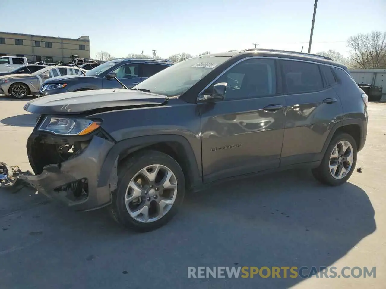 1 Фотография поврежденного автомобиля 3C4NJDCB6MT604376 JEEP COMPASS 2021