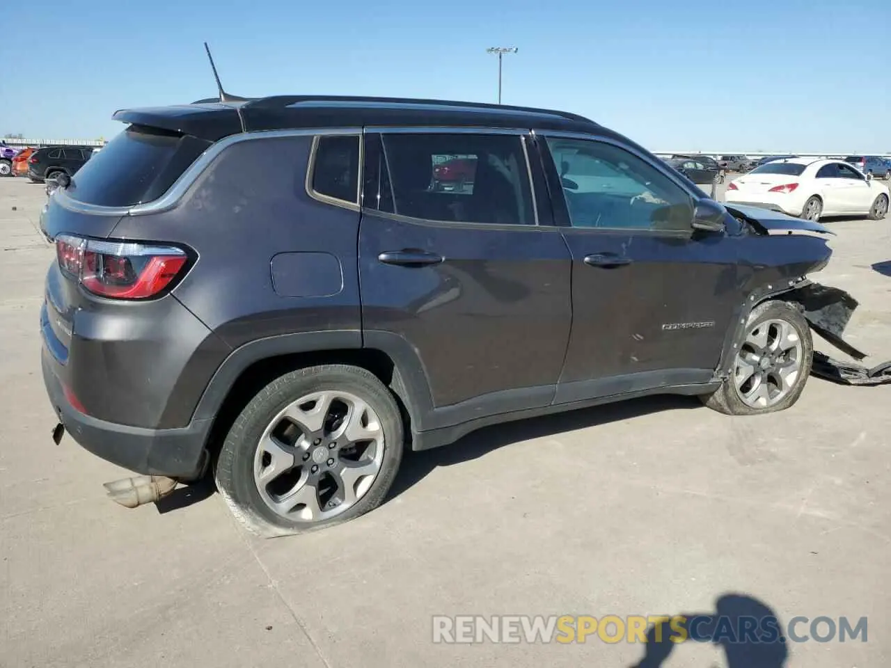3 Фотография поврежденного автомобиля 3C4NJDCB6MT604376 JEEP COMPASS 2021