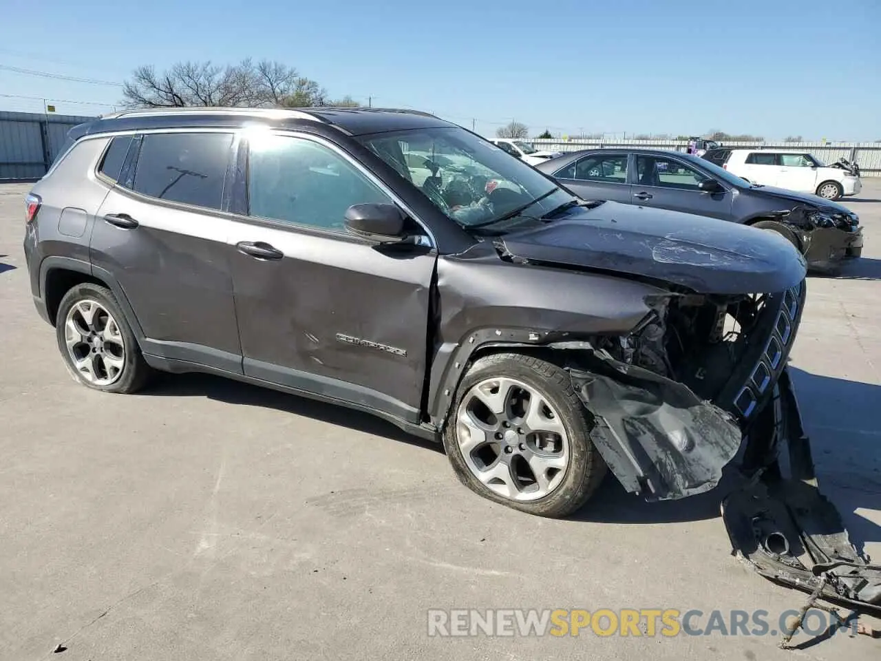 4 Фотография поврежденного автомобиля 3C4NJDCB6MT604376 JEEP COMPASS 2021
