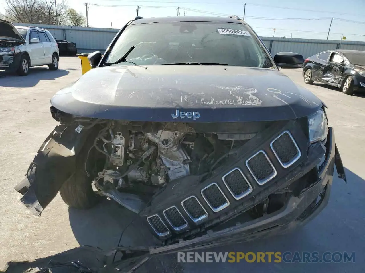 5 Фотография поврежденного автомобиля 3C4NJDCB6MT604376 JEEP COMPASS 2021