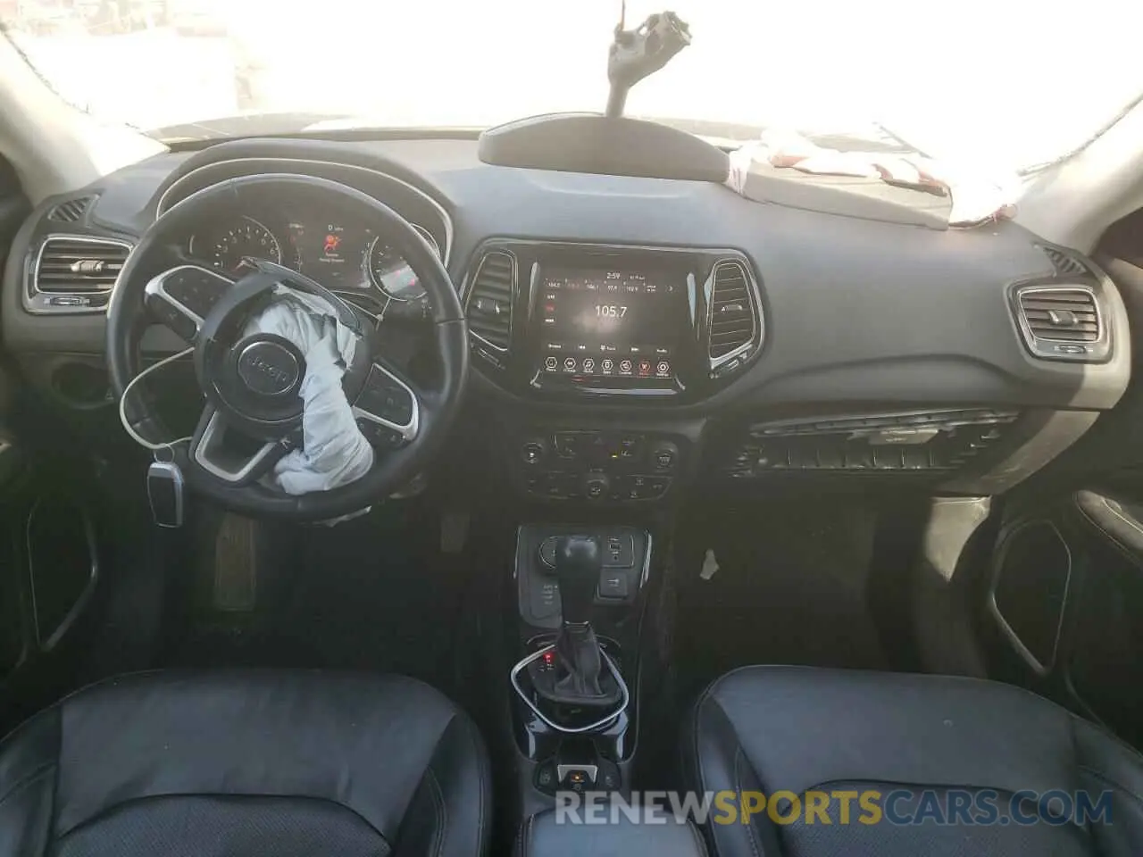 8 Фотография поврежденного автомобиля 3C4NJDCB6MT604376 JEEP COMPASS 2021