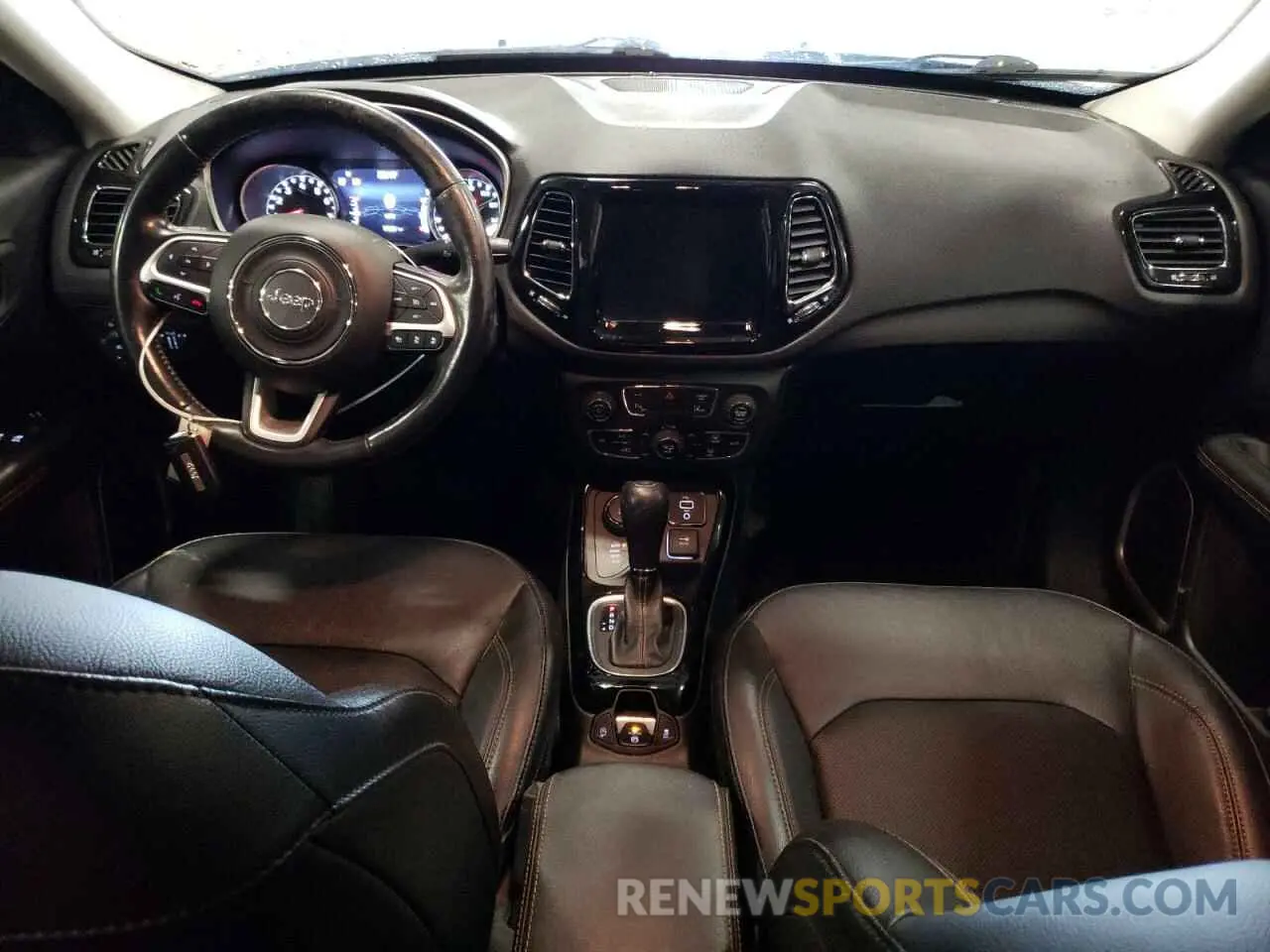 8 Фотография поврежденного автомобиля 3C4NJDCB7MT503430 JEEP COMPASS 2021
