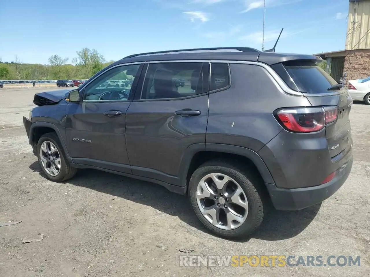 2 Photograph of a damaged car 3C4NJDCB7MT594652 JEEP COMPASS 2021