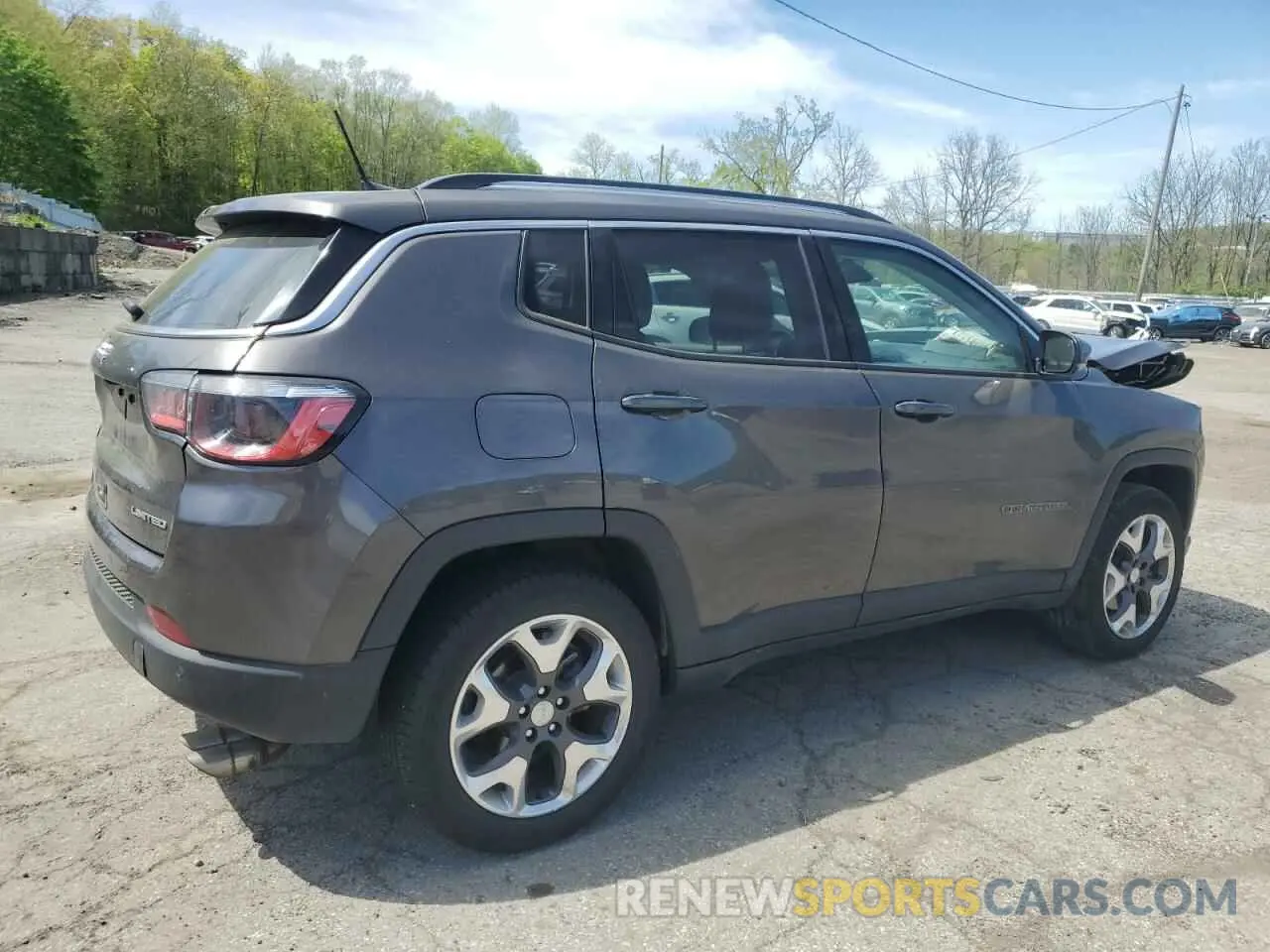 3 Photograph of a damaged car 3C4NJDCB7MT594652 JEEP COMPASS 2021