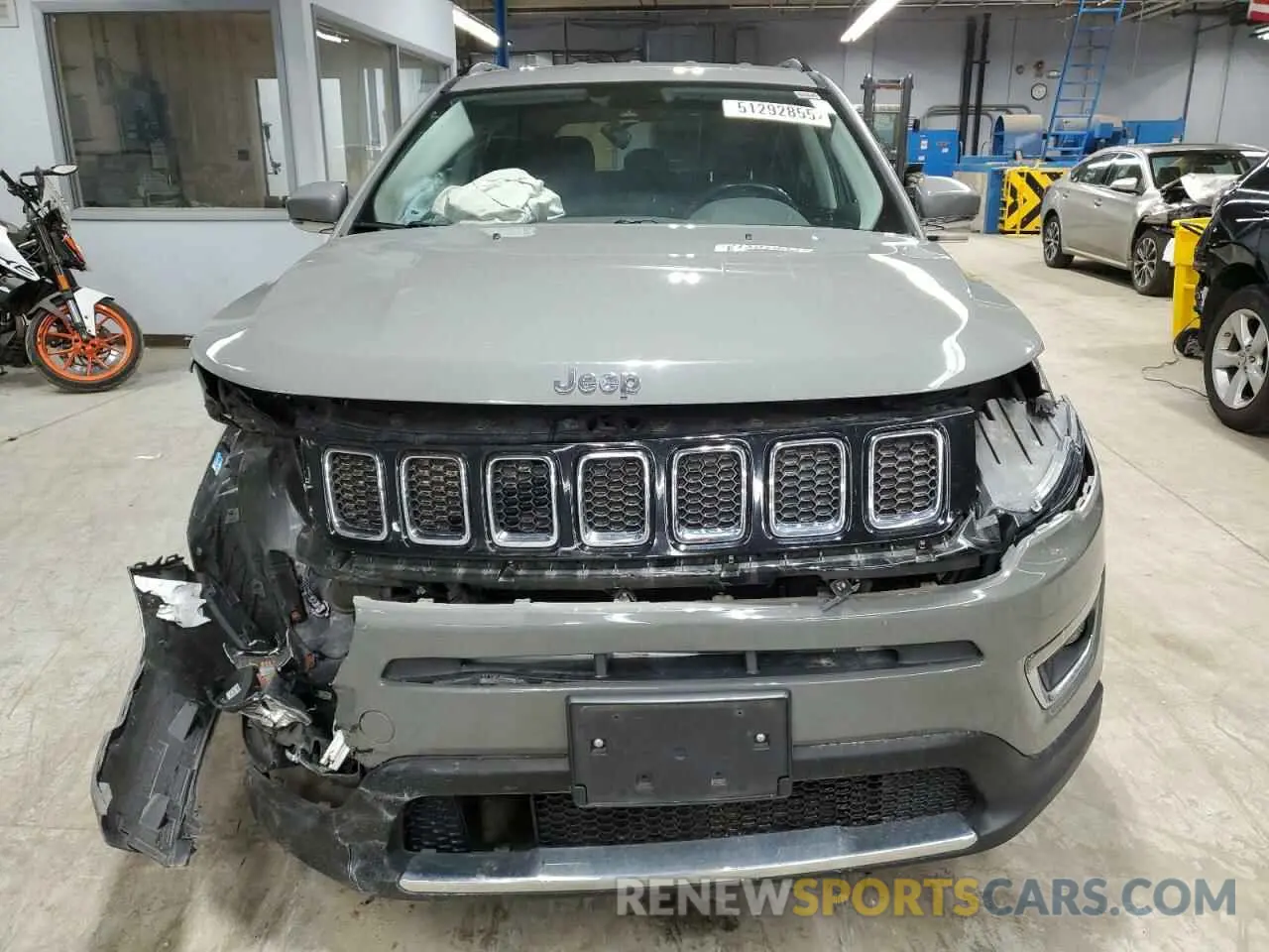 5 Фотография поврежденного автомобиля 3C4NJDCB8MT524030 JEEP COMPASS 2021
