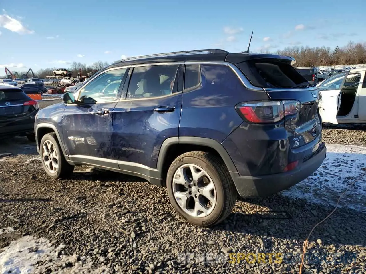 2 Фотография поврежденного автомобиля 3C4NJDCB8MT530975 JEEP COMPASS 2021