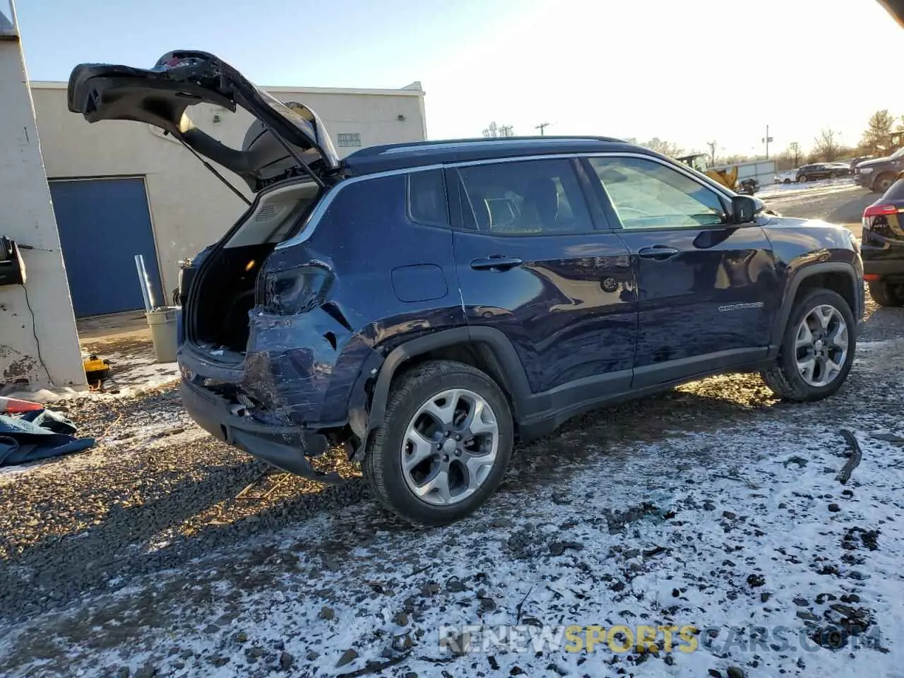 3 Фотография поврежденного автомобиля 3C4NJDCB8MT530975 JEEP COMPASS 2021