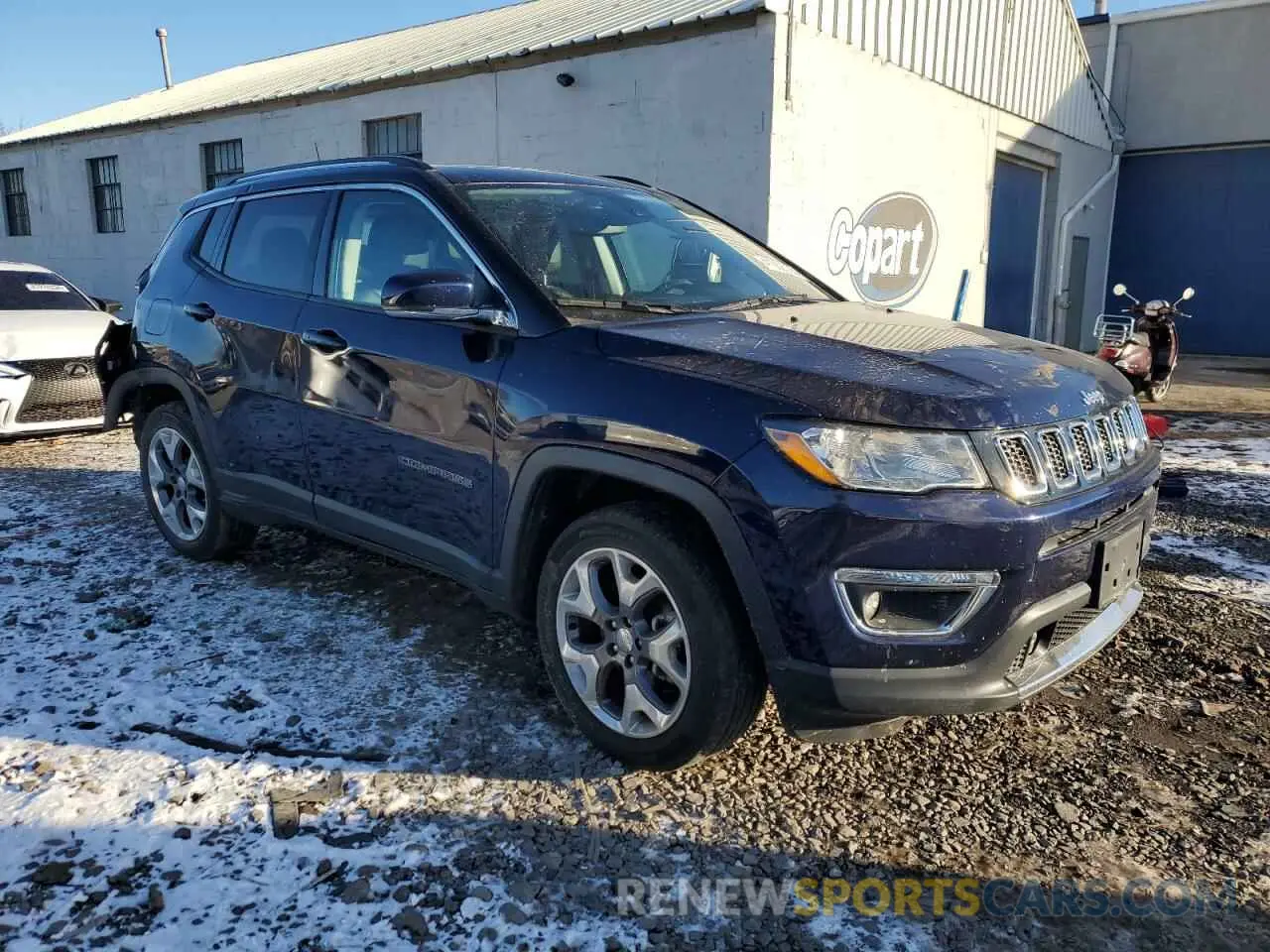 4 Фотография поврежденного автомобиля 3C4NJDCB8MT530975 JEEP COMPASS 2021