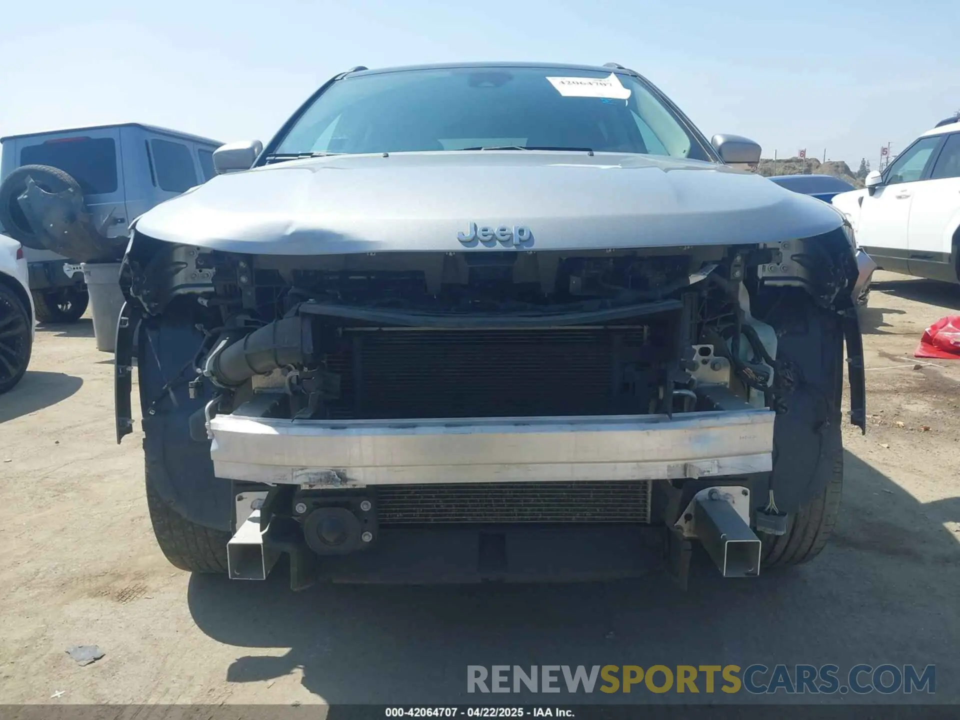 6 Фотография поврежденного автомобиля 3C4NJDCB8MT595535 JEEP COMPASS 2021