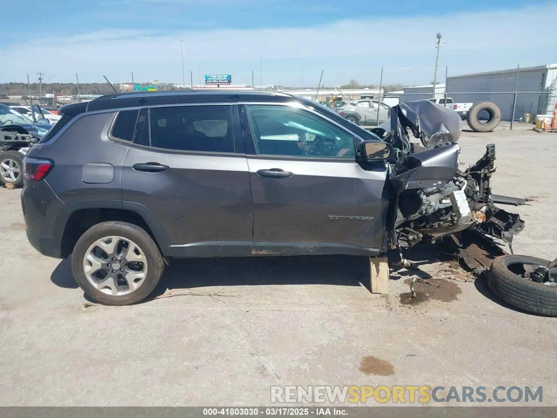 14 Фотография поврежденного автомобиля 3C4NJDCB8MT601544 JEEP COMPASS 2021