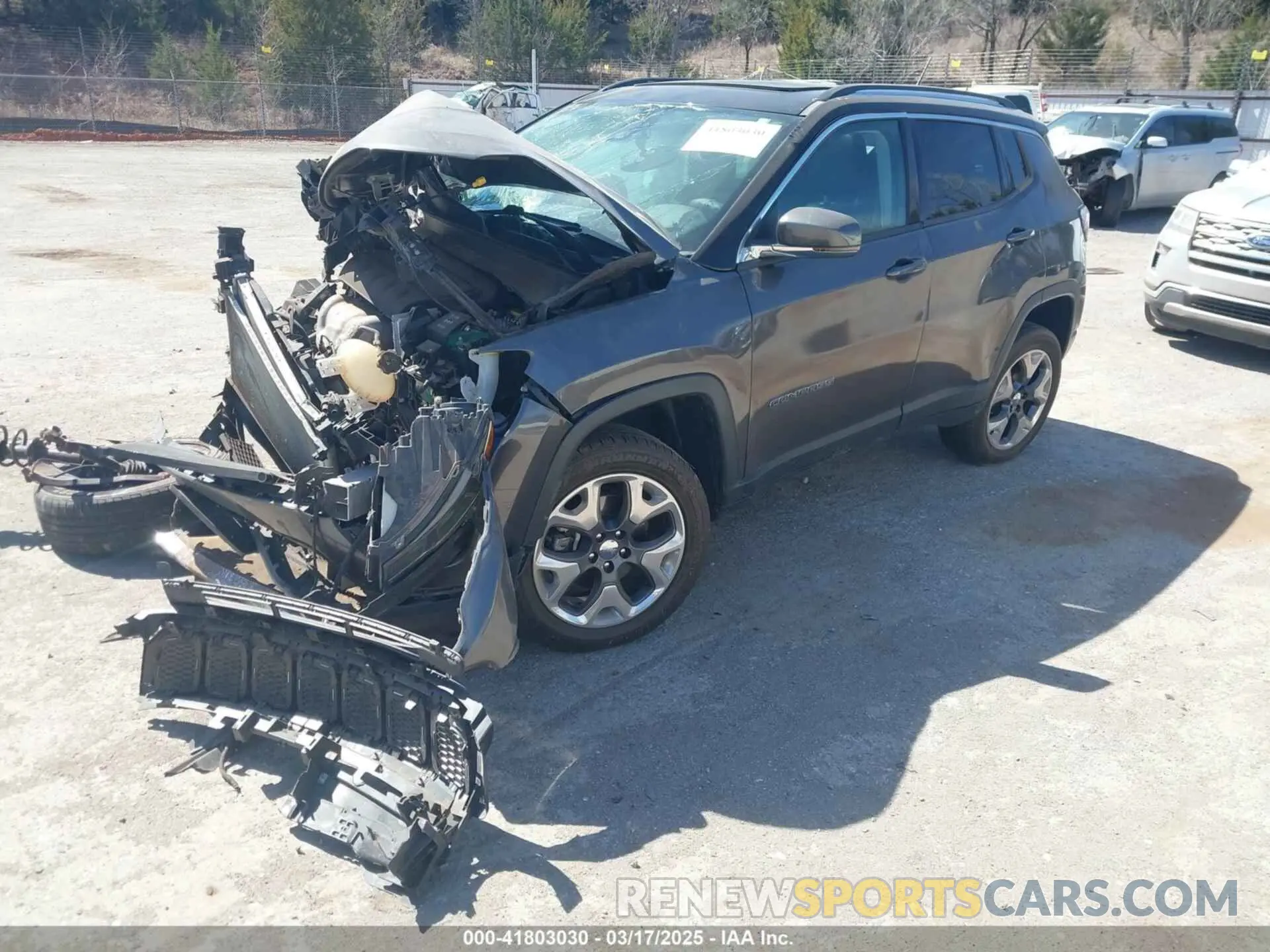 2 Фотография поврежденного автомобиля 3C4NJDCB8MT601544 JEEP COMPASS 2021