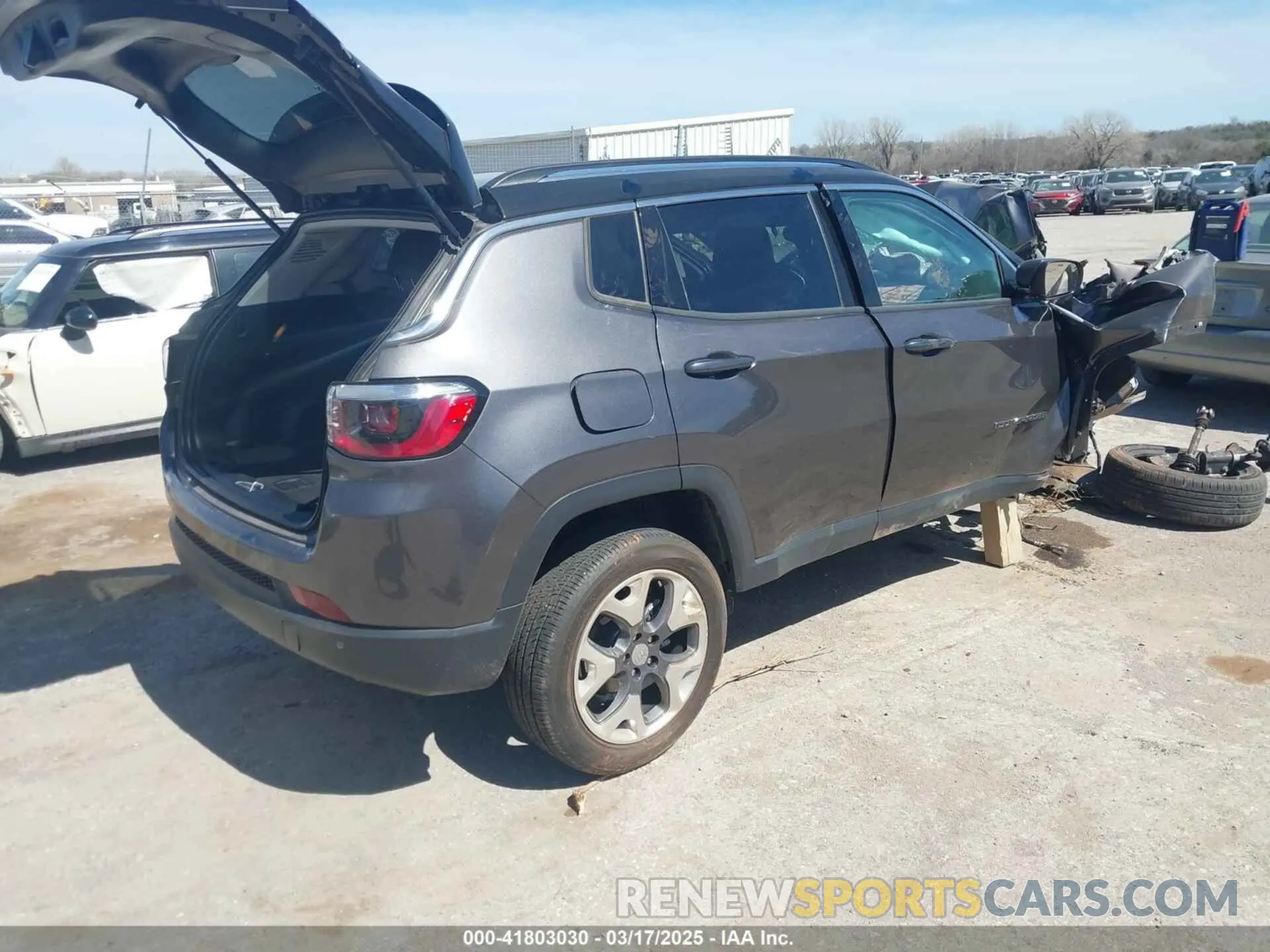 4 Фотография поврежденного автомобиля 3C4NJDCB8MT601544 JEEP COMPASS 2021
