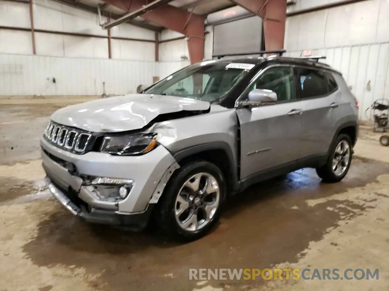 1 Фотография поврежденного автомобиля 3C4NJDCB9MT503428 JEEP COMPASS 2021