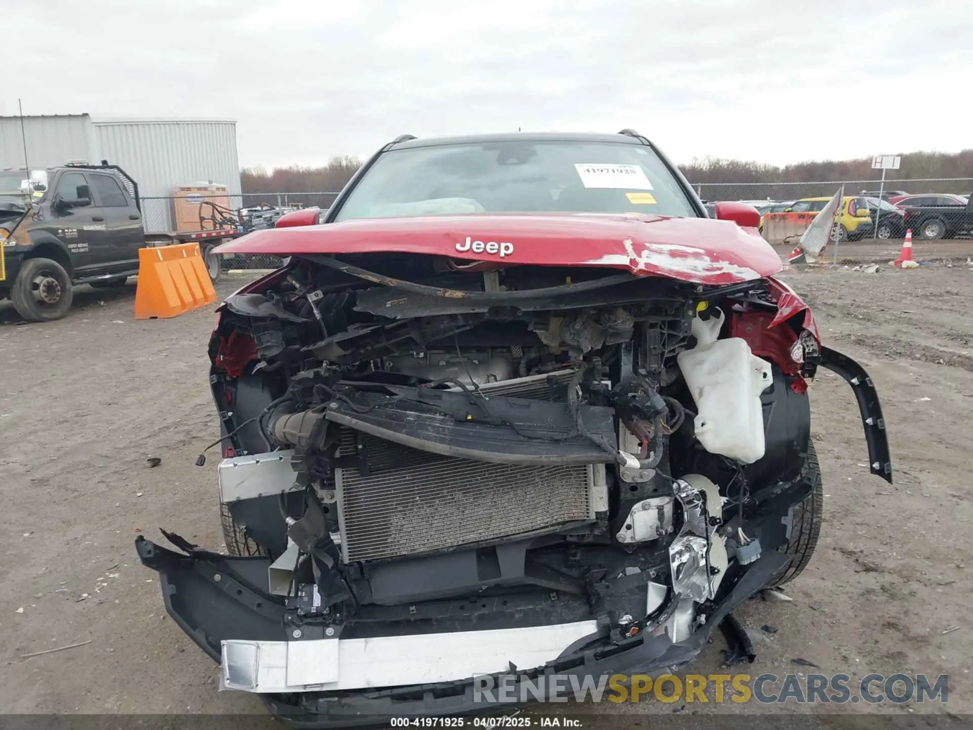 13 Photograph of a damaged car 3C4NJDCB9MT549759 JEEP COMPASS 2021