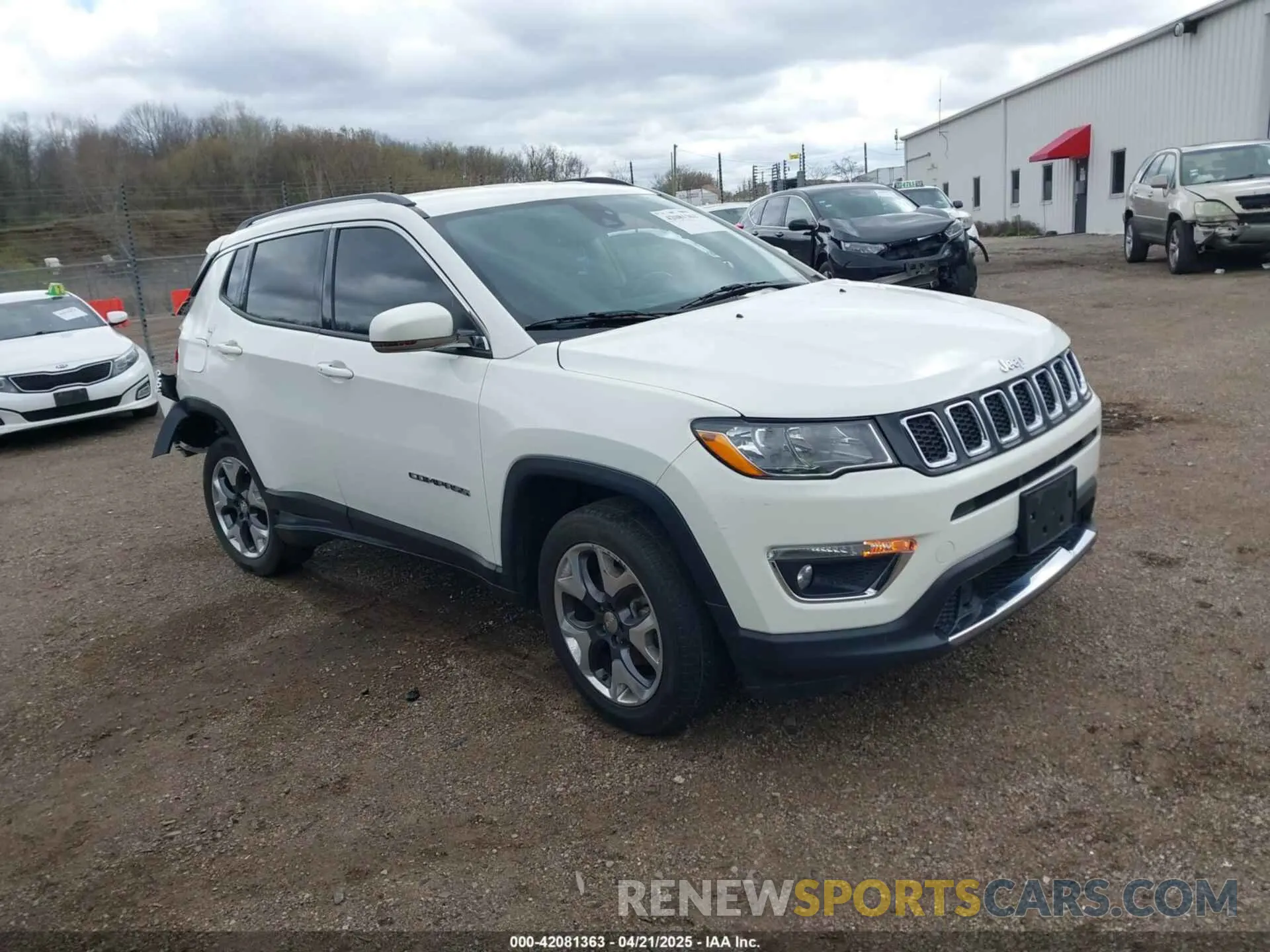 1 Фотография поврежденного автомобиля 3C4NJDCB9MT553410 JEEP COMPASS 2021