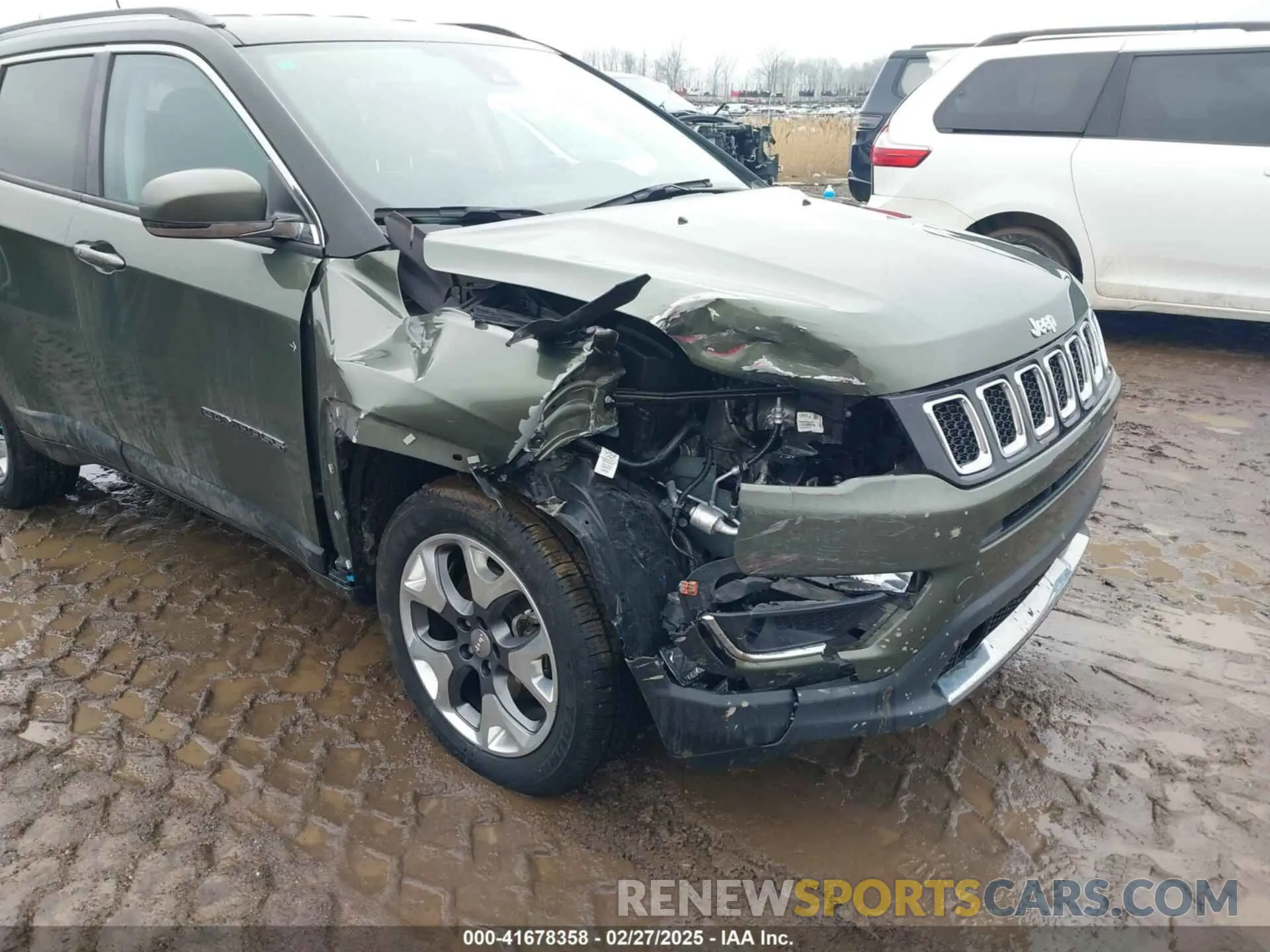 6 Photograph of a damaged car 3C4NJDCBXMT533649 JEEP COMPASS 2021