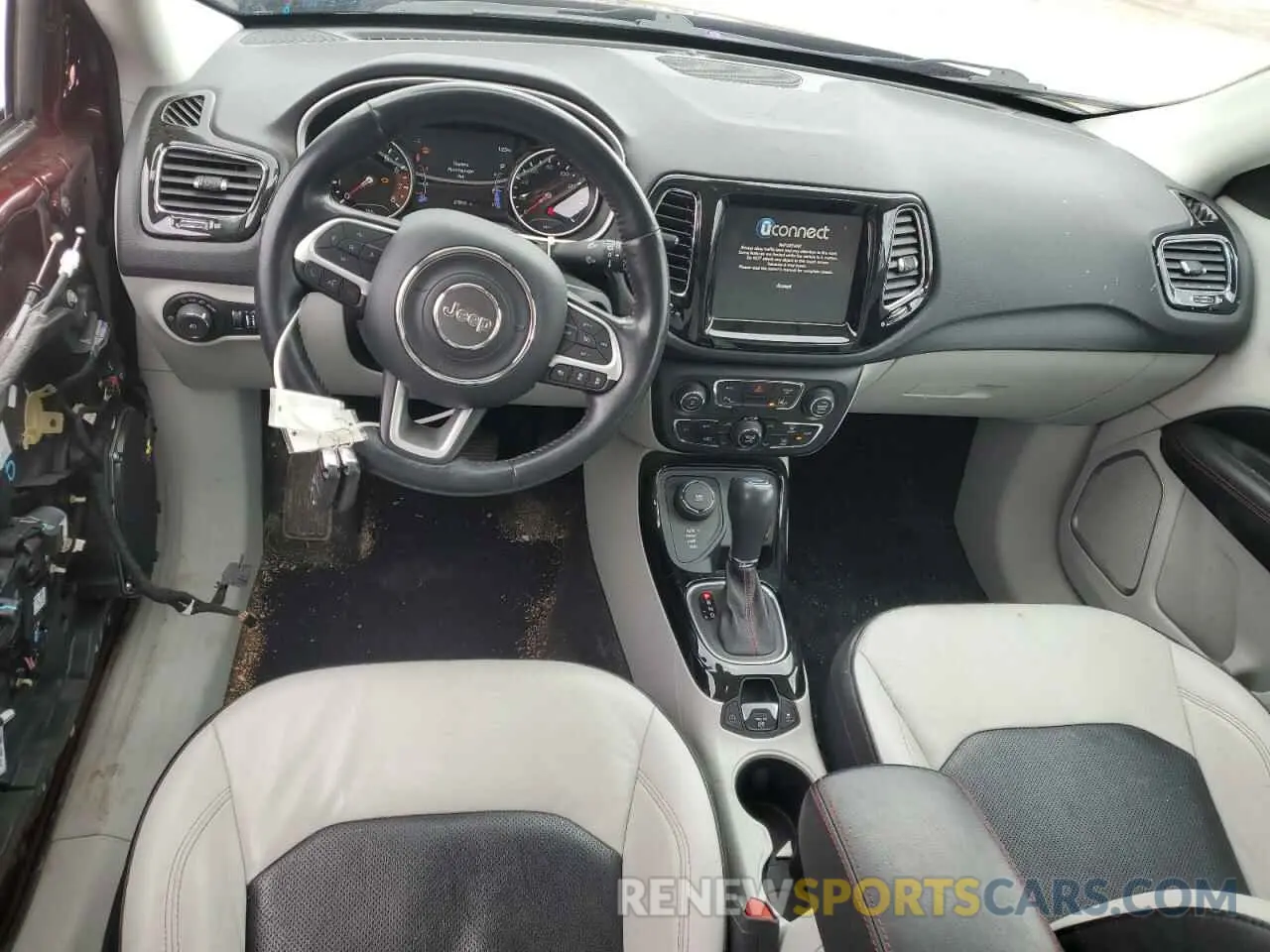 8 Photograph of a damaged car 3C4NJDCBXMT537779 JEEP COMPASS 2021