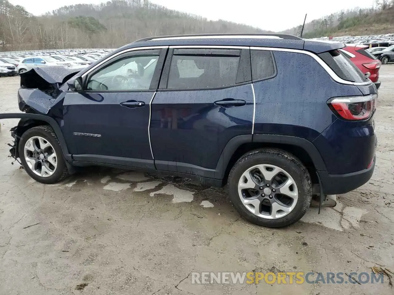 2 Photograph of a damaged car 3C4NJDCBXMT602906 JEEP COMPASS 2021