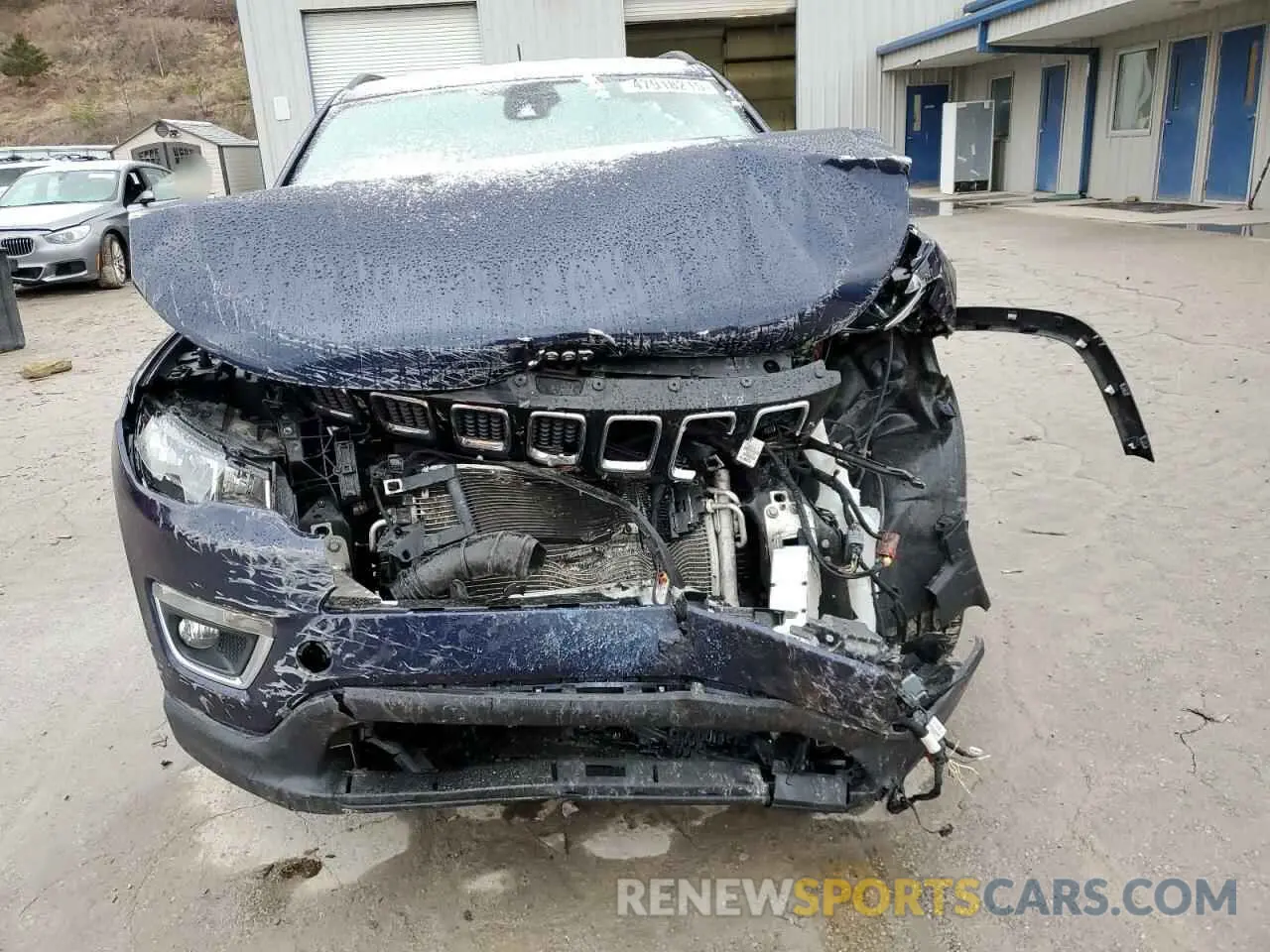 5 Photograph of a damaged car 3C4NJDCBXMT602906 JEEP COMPASS 2021