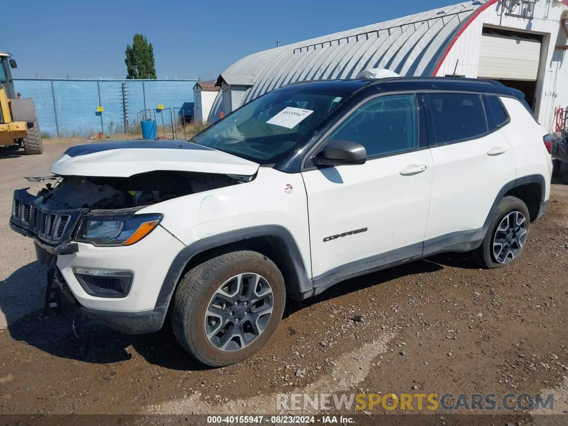 2 Фотография поврежденного автомобиля 3C4NJDDB0MT551172 JEEP COMPASS 2021