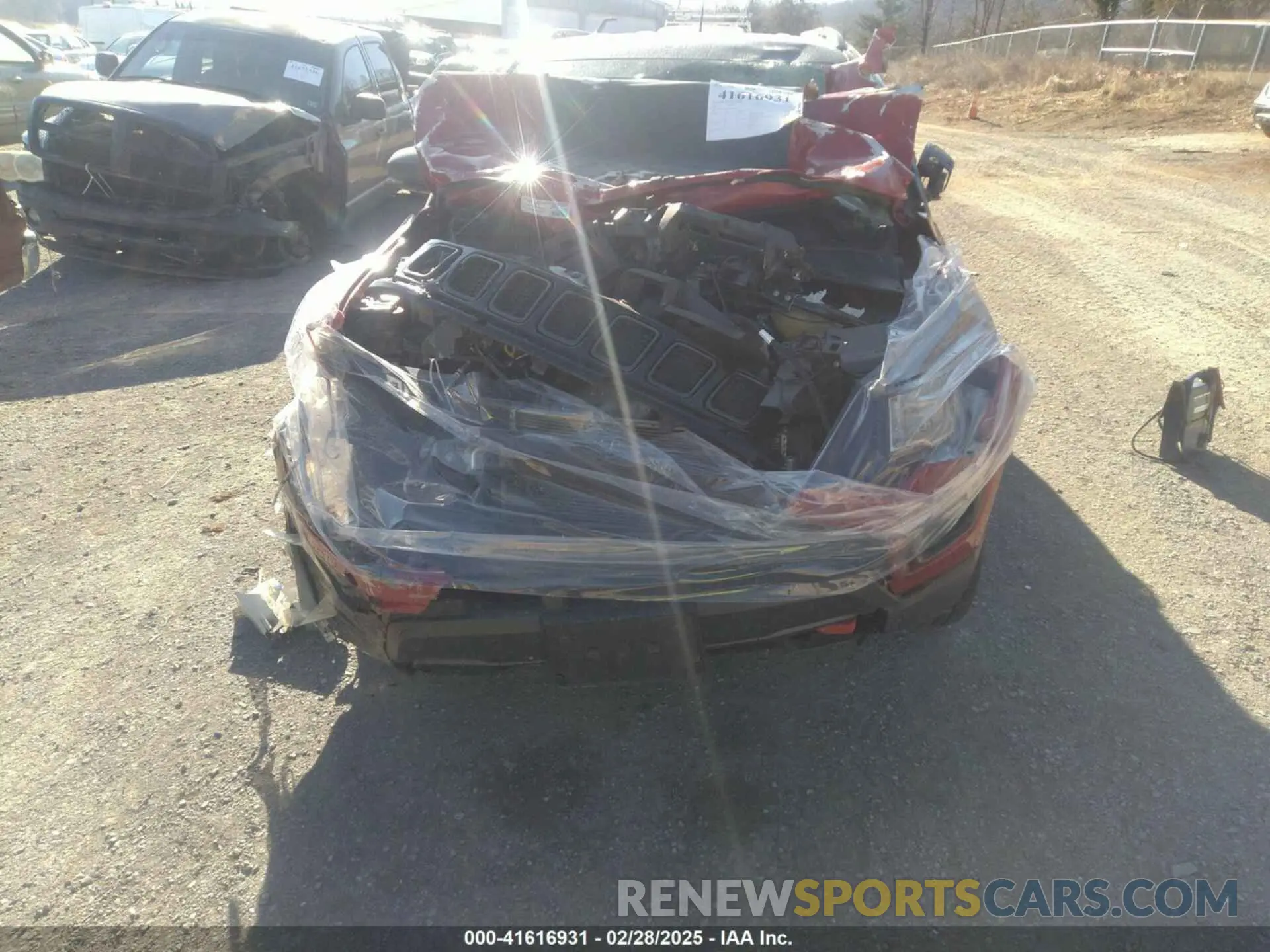 13 Photograph of a damaged car 3C4NJDDB1MT547924 JEEP COMPASS 2021