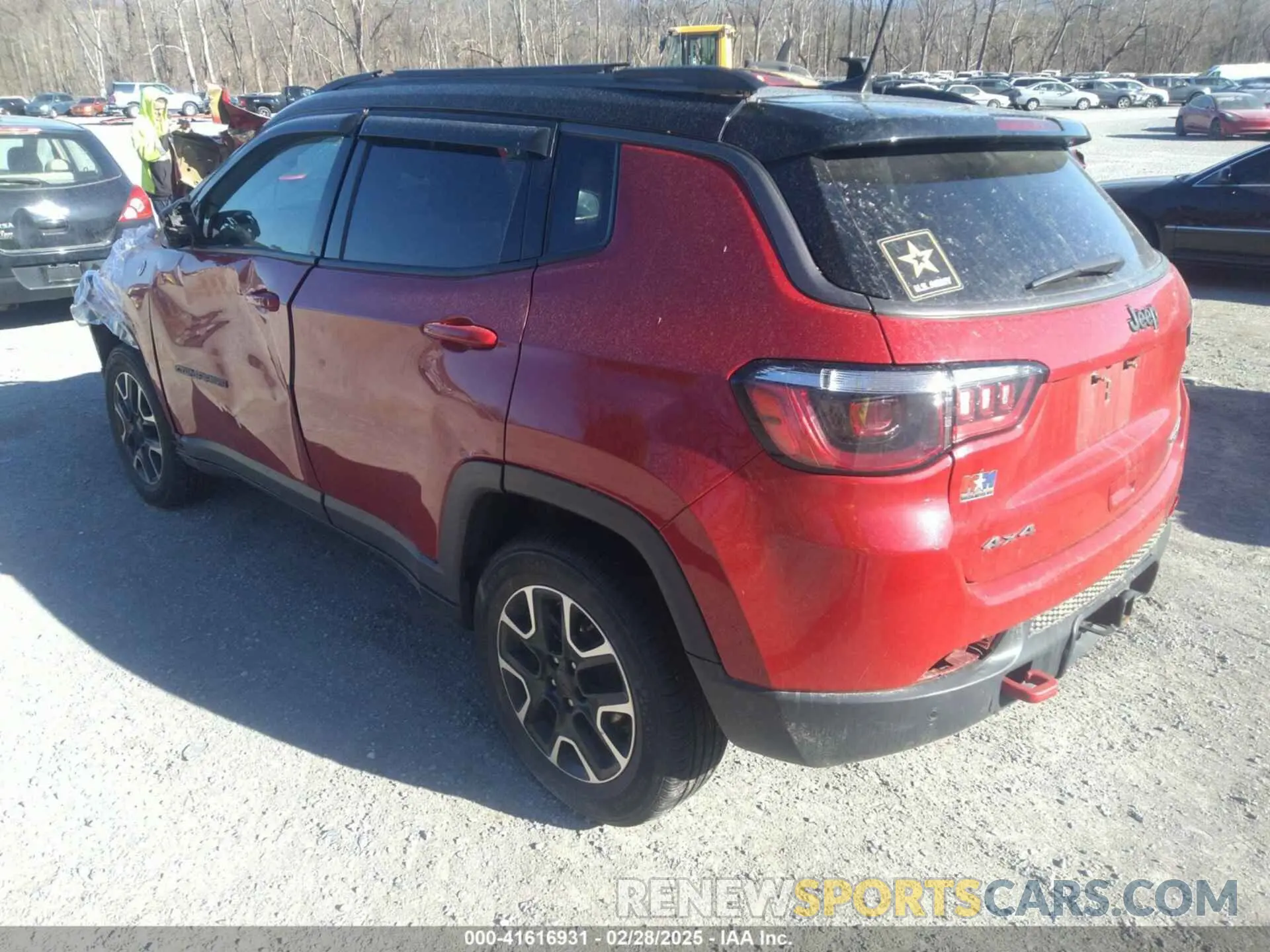 3 Photograph of a damaged car 3C4NJDDB1MT547924 JEEP COMPASS 2021