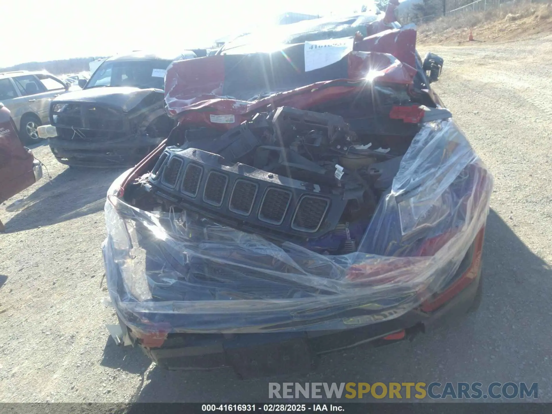 6 Photograph of a damaged car 3C4NJDDB1MT547924 JEEP COMPASS 2021