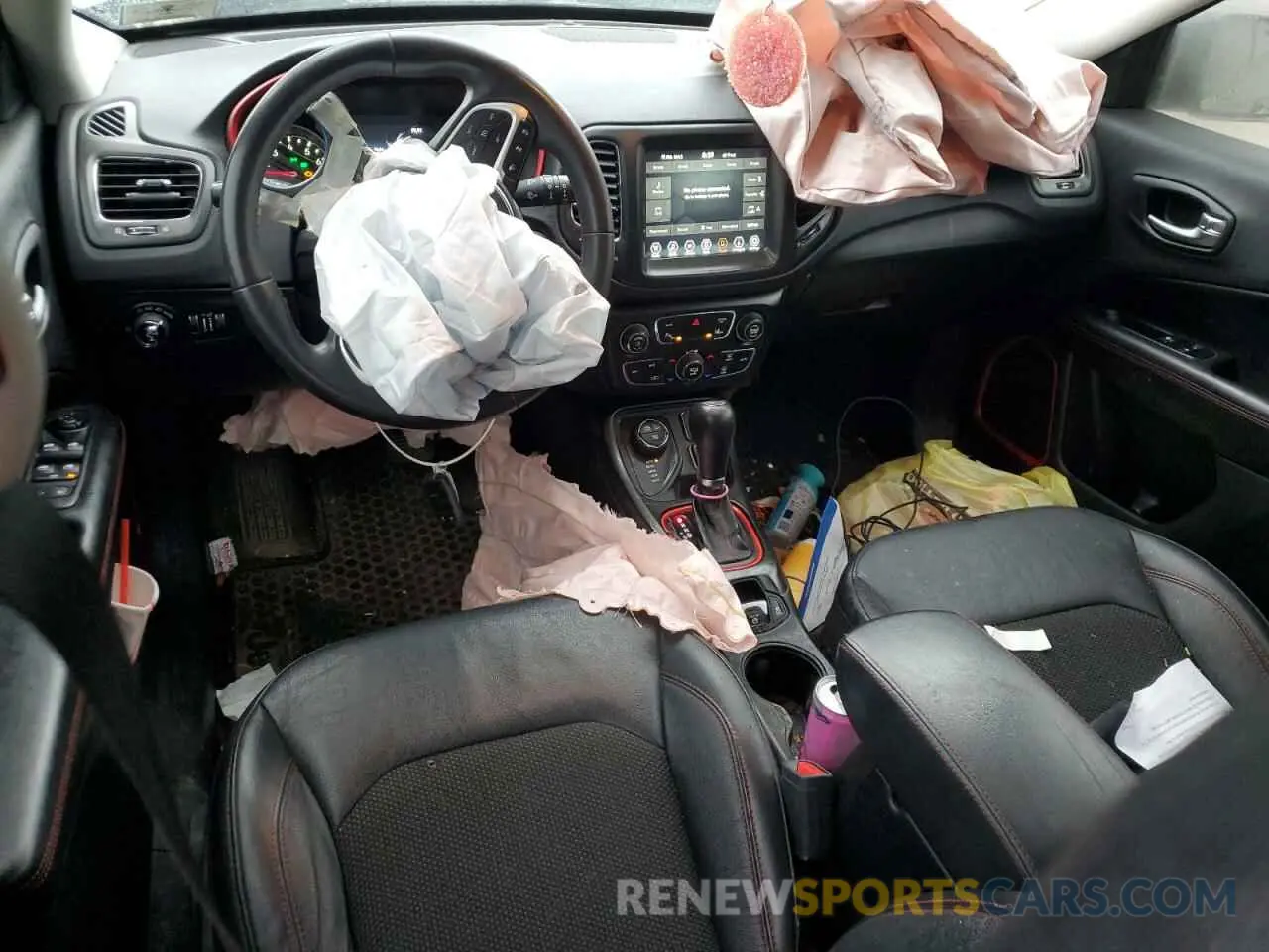 8 Photograph of a damaged car 3C4NJDDB3MT515203 JEEP COMPASS 2021
