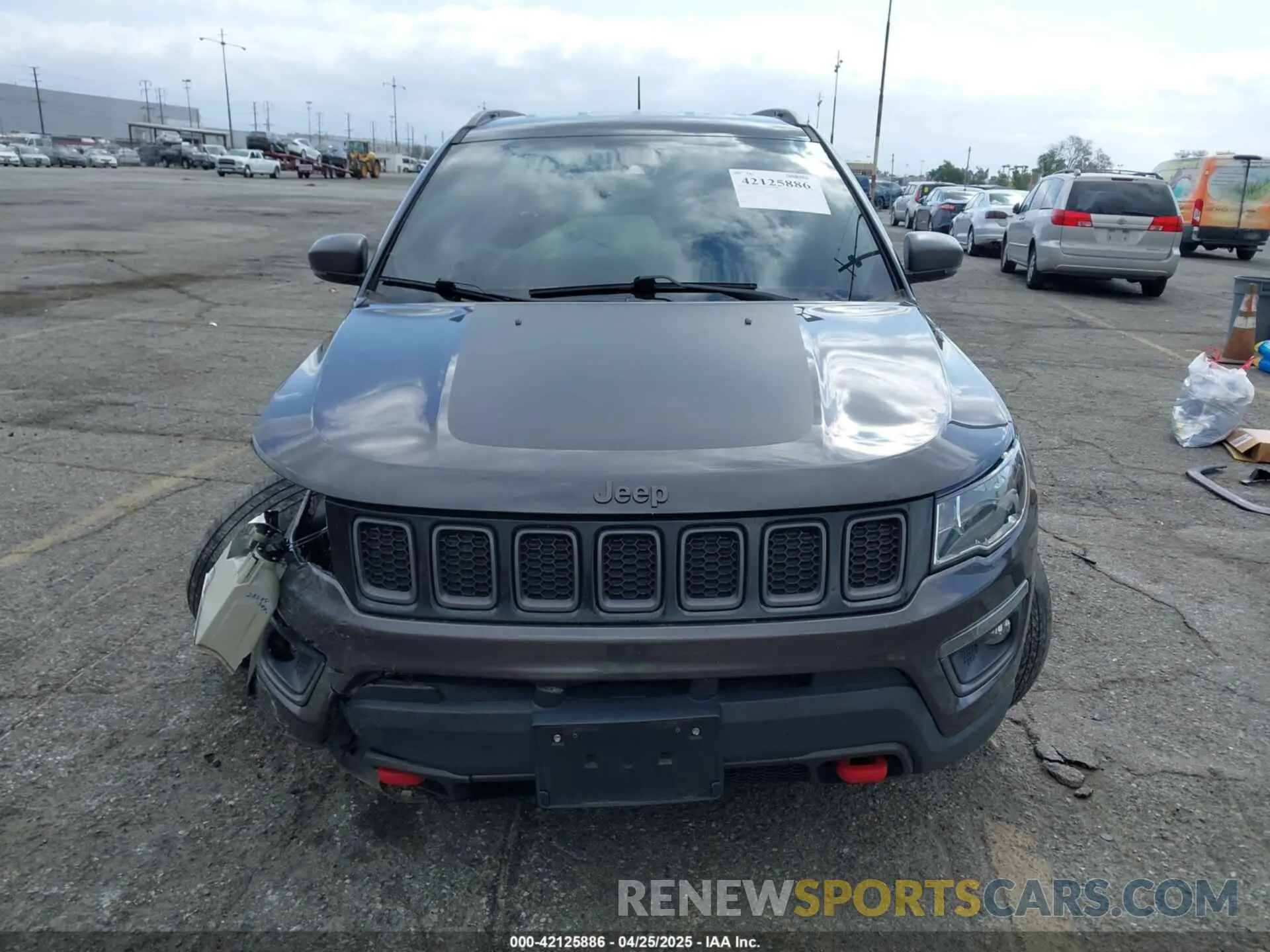 13 Фотография поврежденного автомобиля 3C4NJDDB6MT561074 JEEP COMPASS 2021